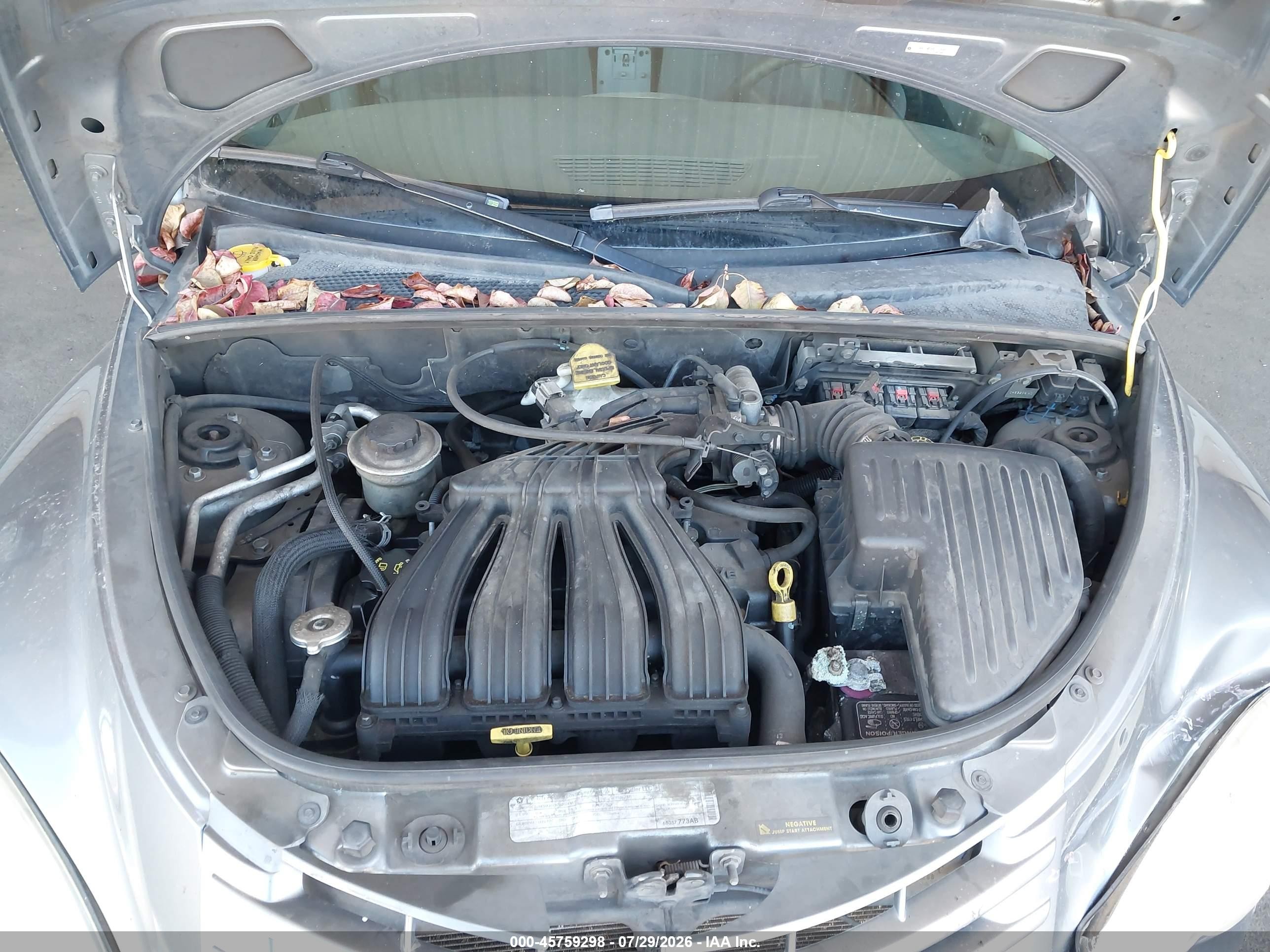 2009 Chrysler Pt Cruiser Lx Gray vin: 3A8FY48909T511858