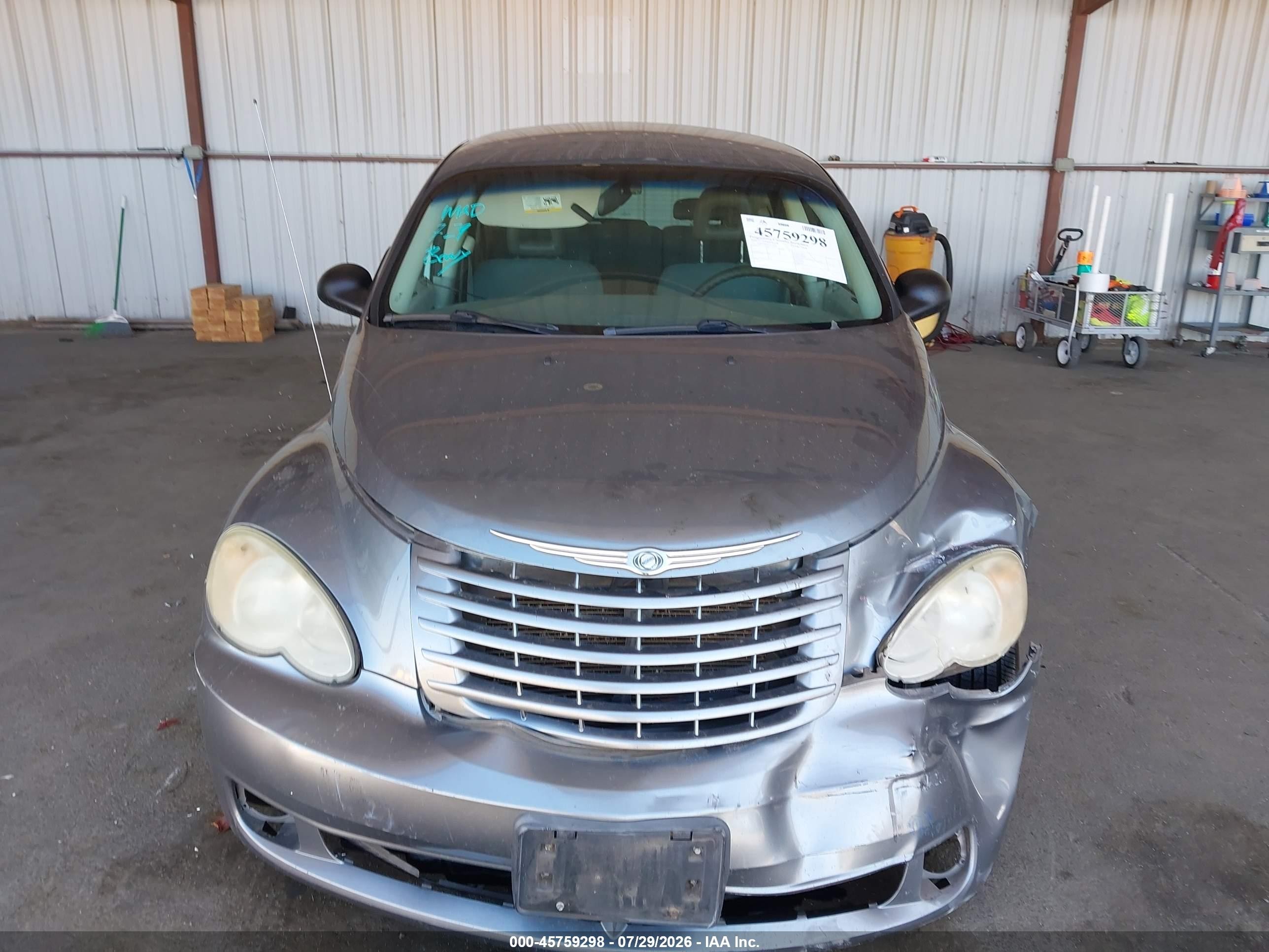 2009 Chrysler Pt Cruiser Lx Gray vin: 3A8FY48909T511858