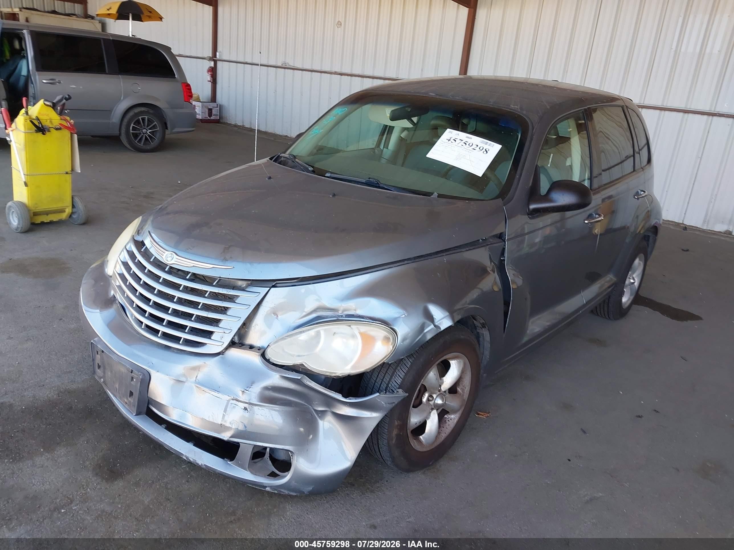 2009 Chrysler Pt Cruiser Lx Gray vin: 3A8FY48909T511858