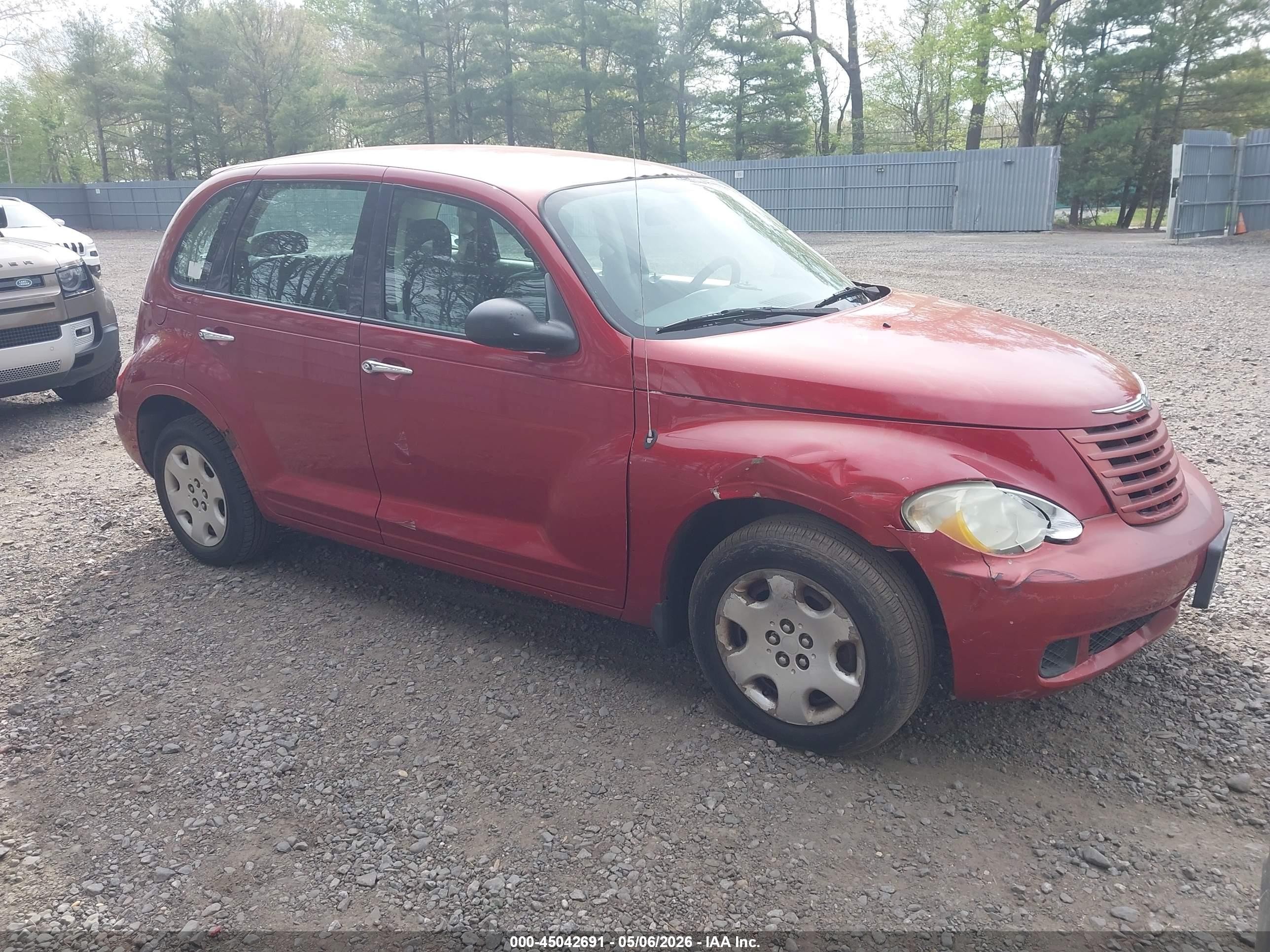 2009 Chrysler Pt Cruiser Lx Red vin: 3A8FY48909T525016