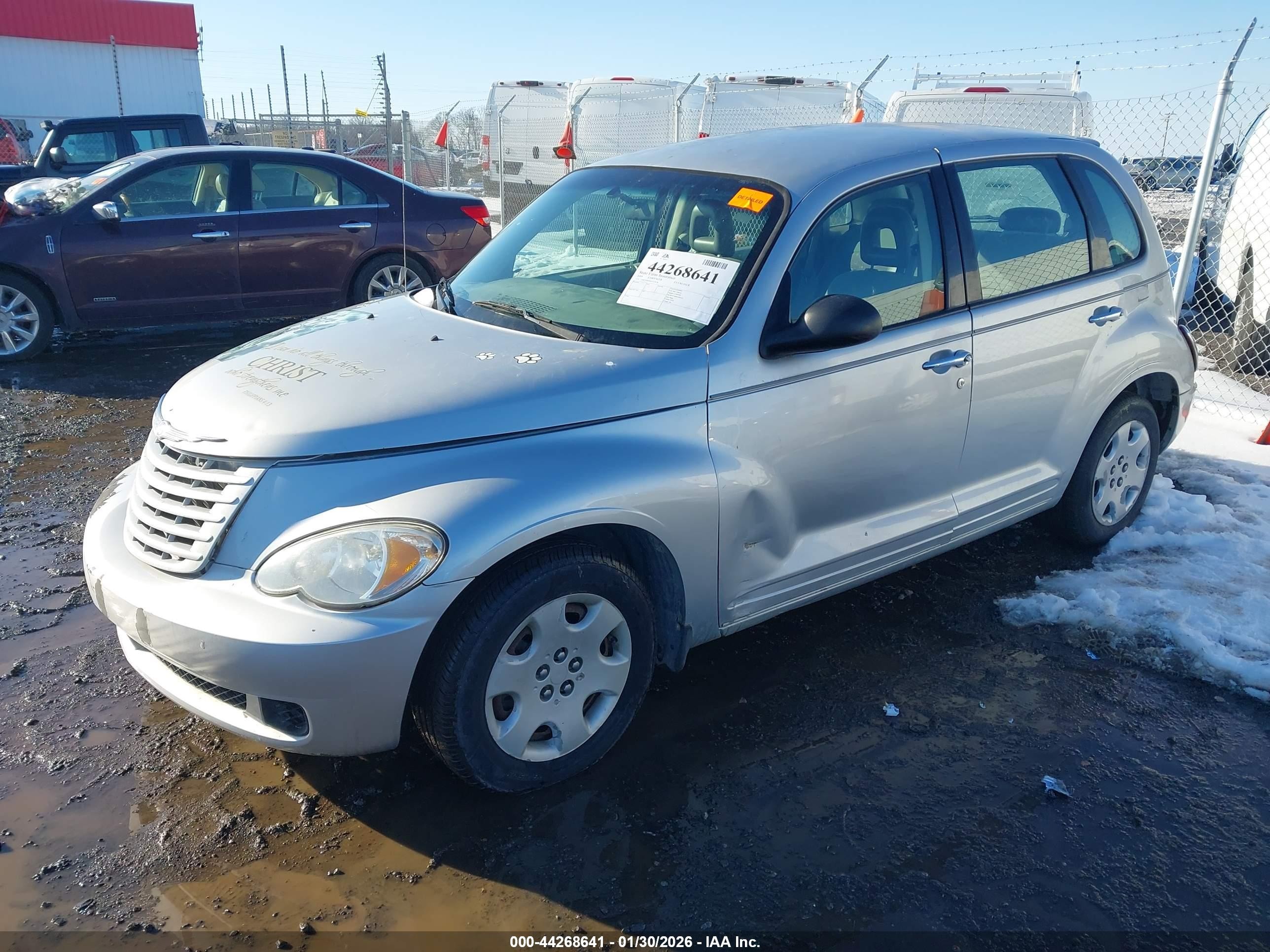 2009 Chrysler Pt Cruiser Lx Silver vin: 3A8FY48909T575978