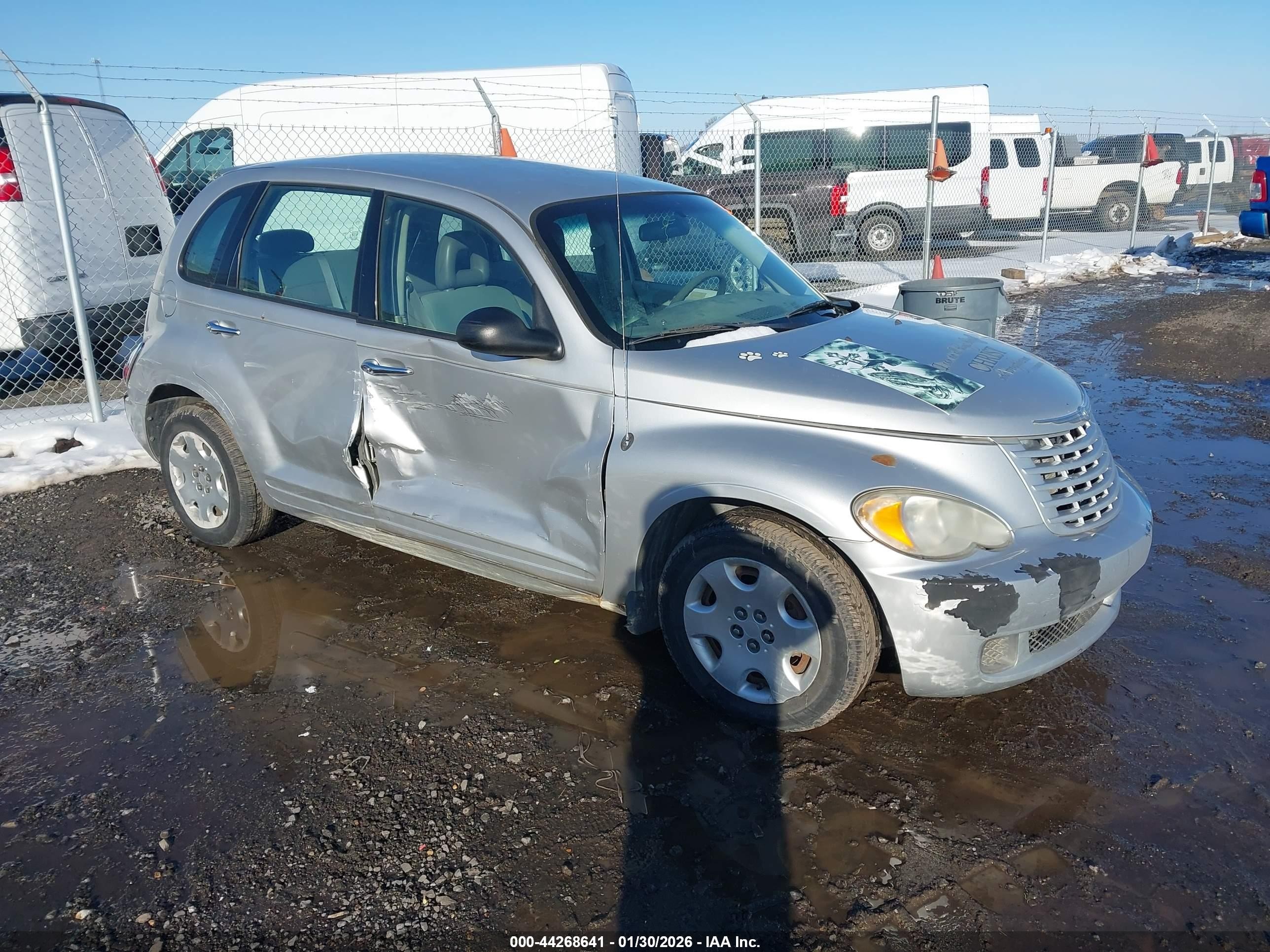 2009 Chrysler Pt Cruiser Lx Silver vin: 3A8FY48909T575978