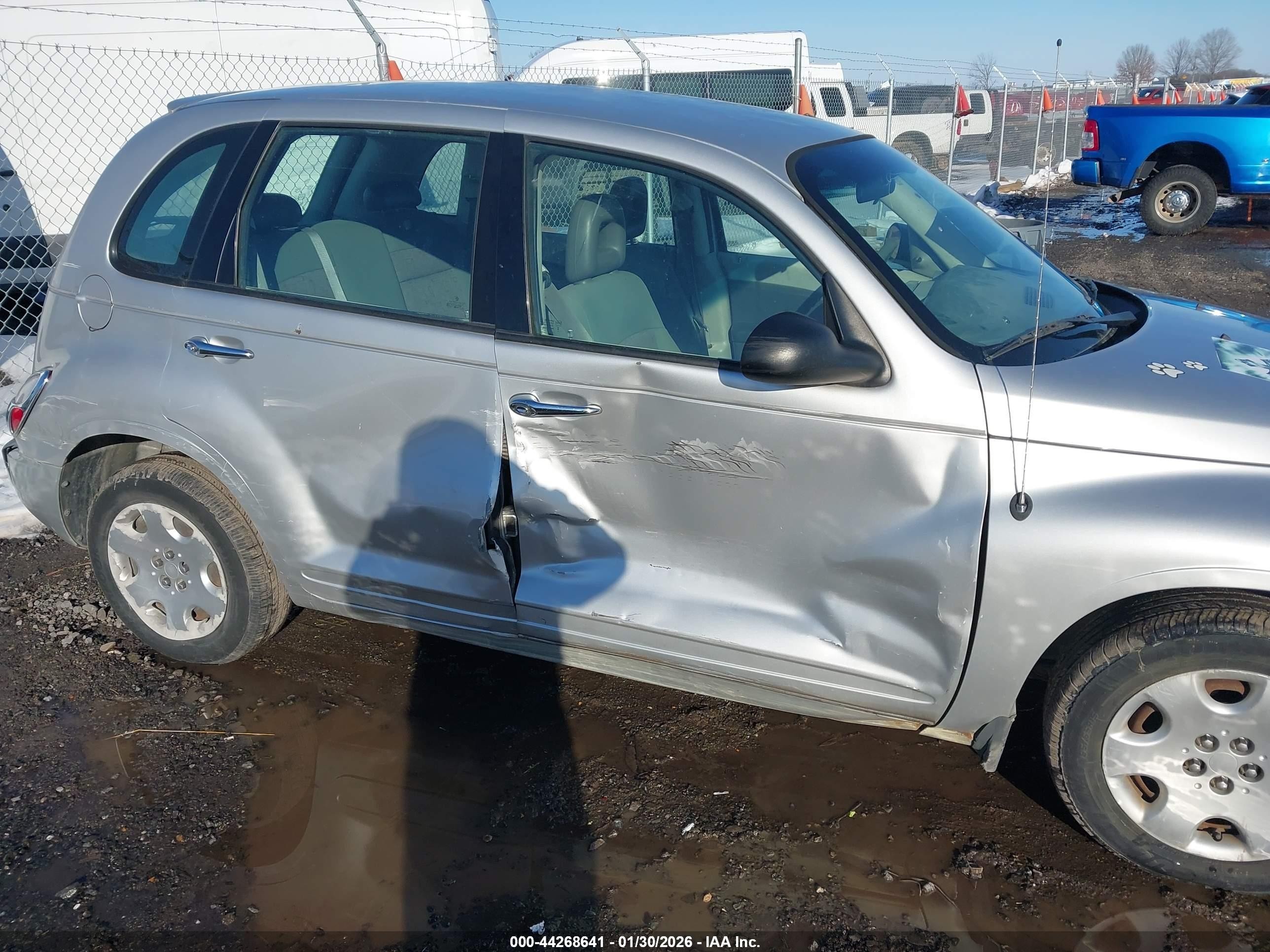 2009 Chrysler Pt Cruiser Lx Silver vin: 3A8FY48909T575978