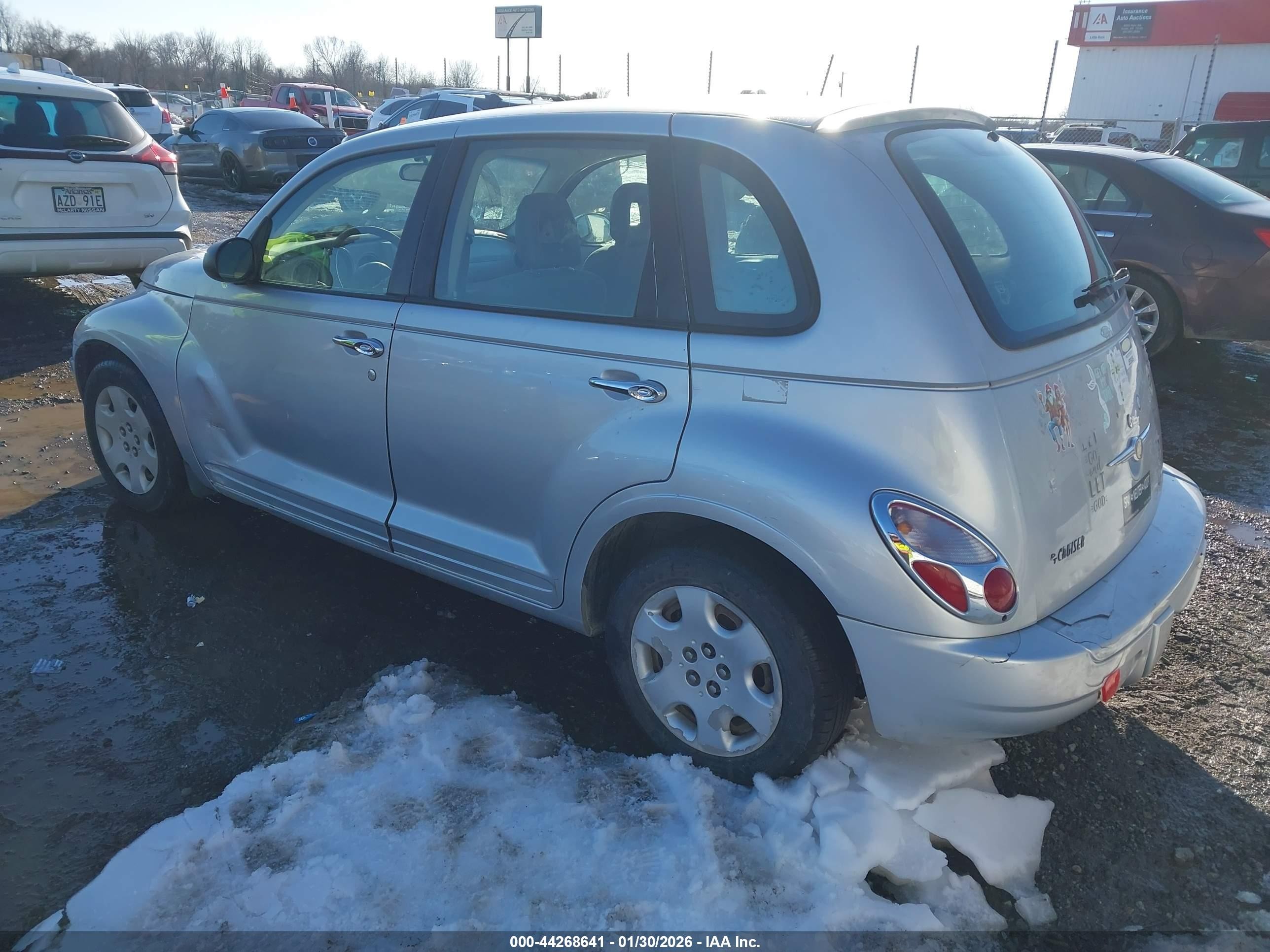 2009 Chrysler Pt Cruiser Lx Silver vin: 3A8FY48909T575978