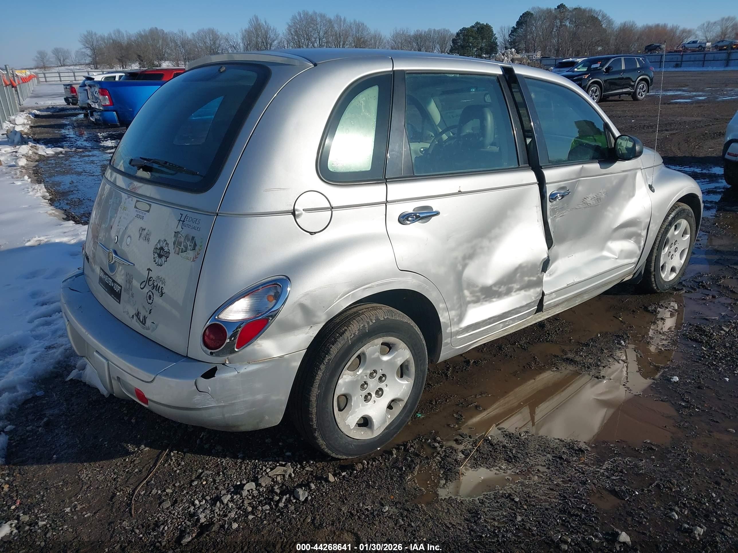 2009 Chrysler Pt Cruiser Lx Silver vin: 3A8FY48909T575978