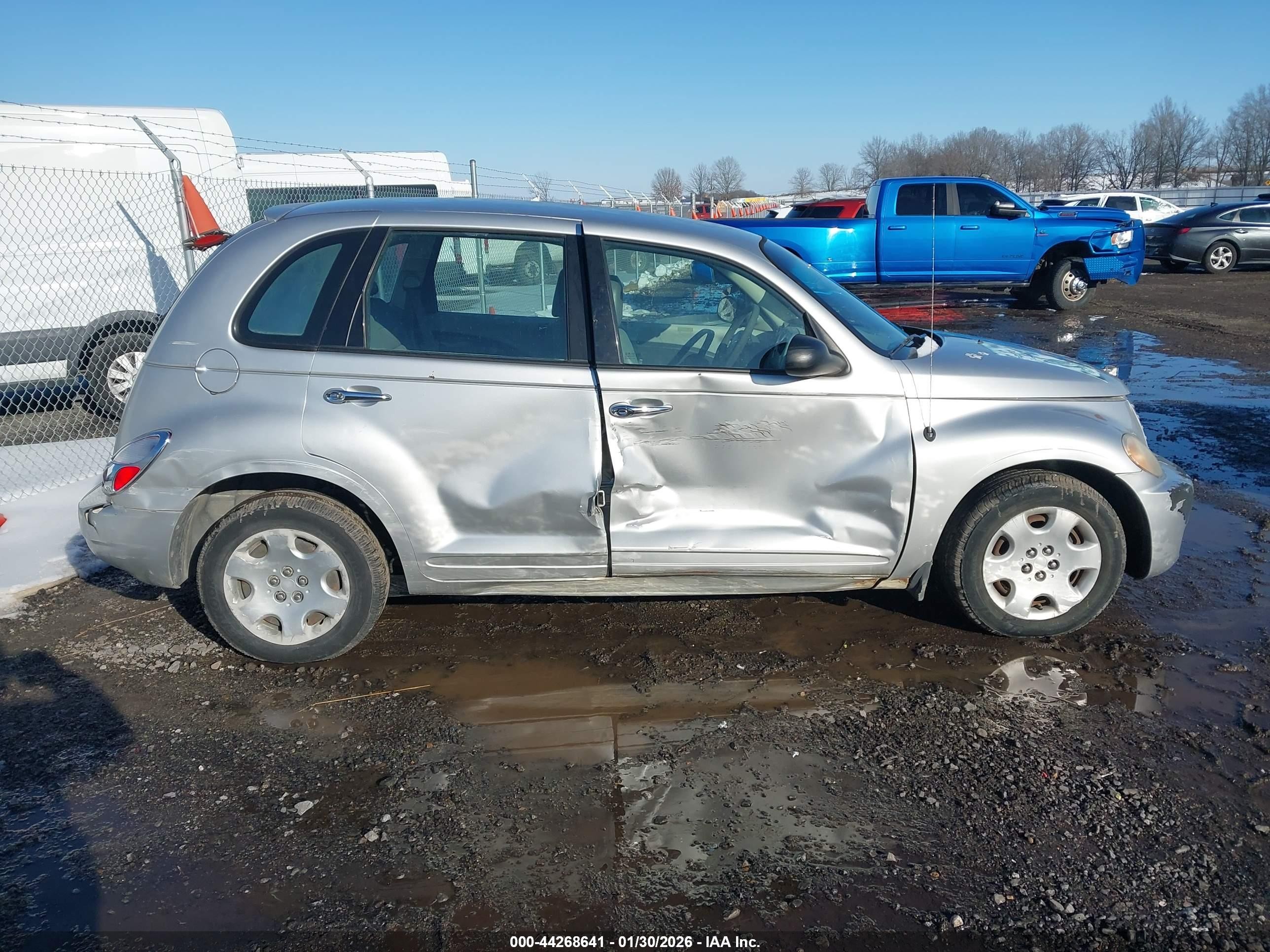 2009 Chrysler Pt Cruiser Lx Silver vin: 3A8FY48909T575978