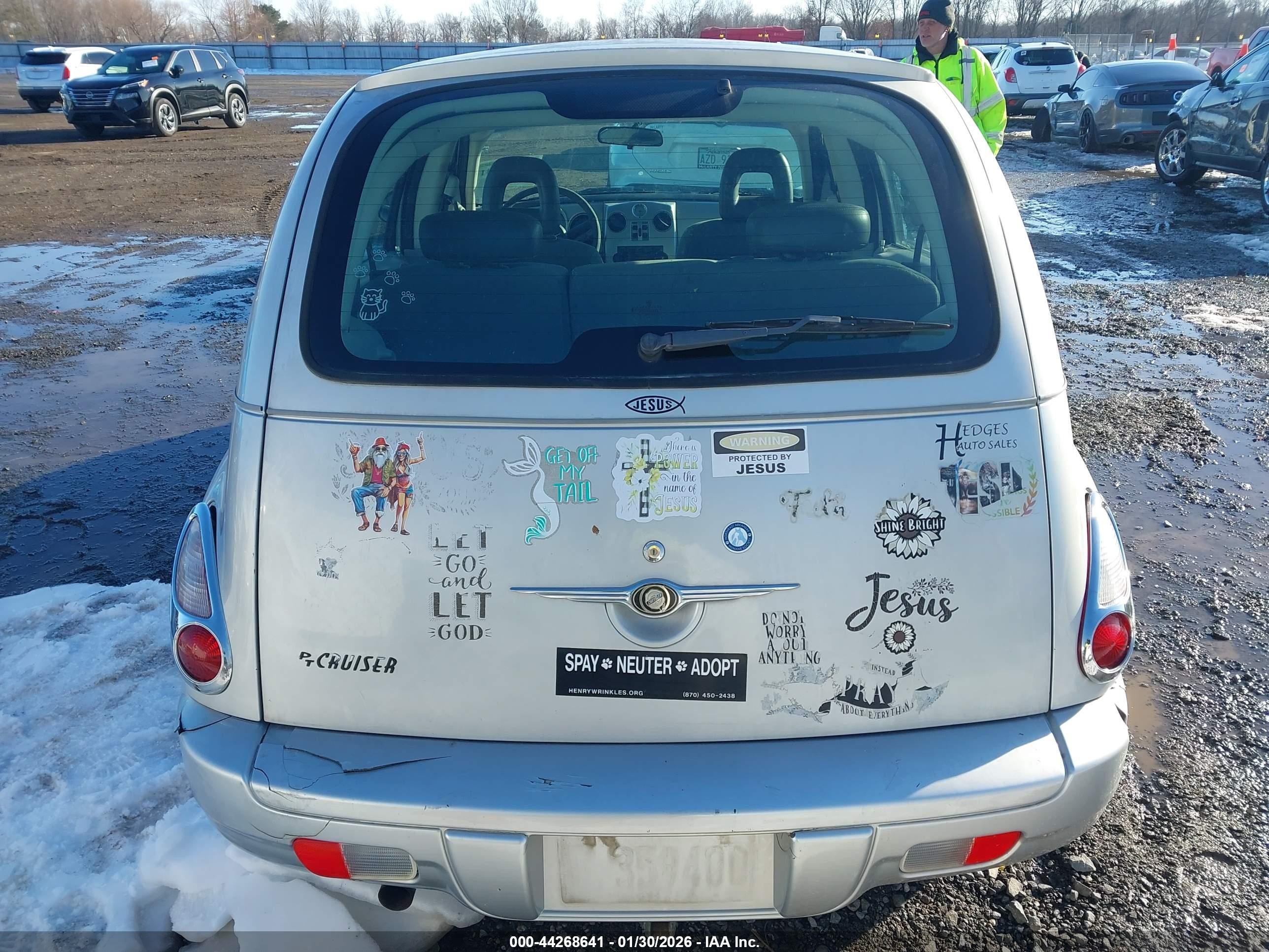 2009 Chrysler Pt Cruiser Lx Silver vin: 3A8FY48909T575978