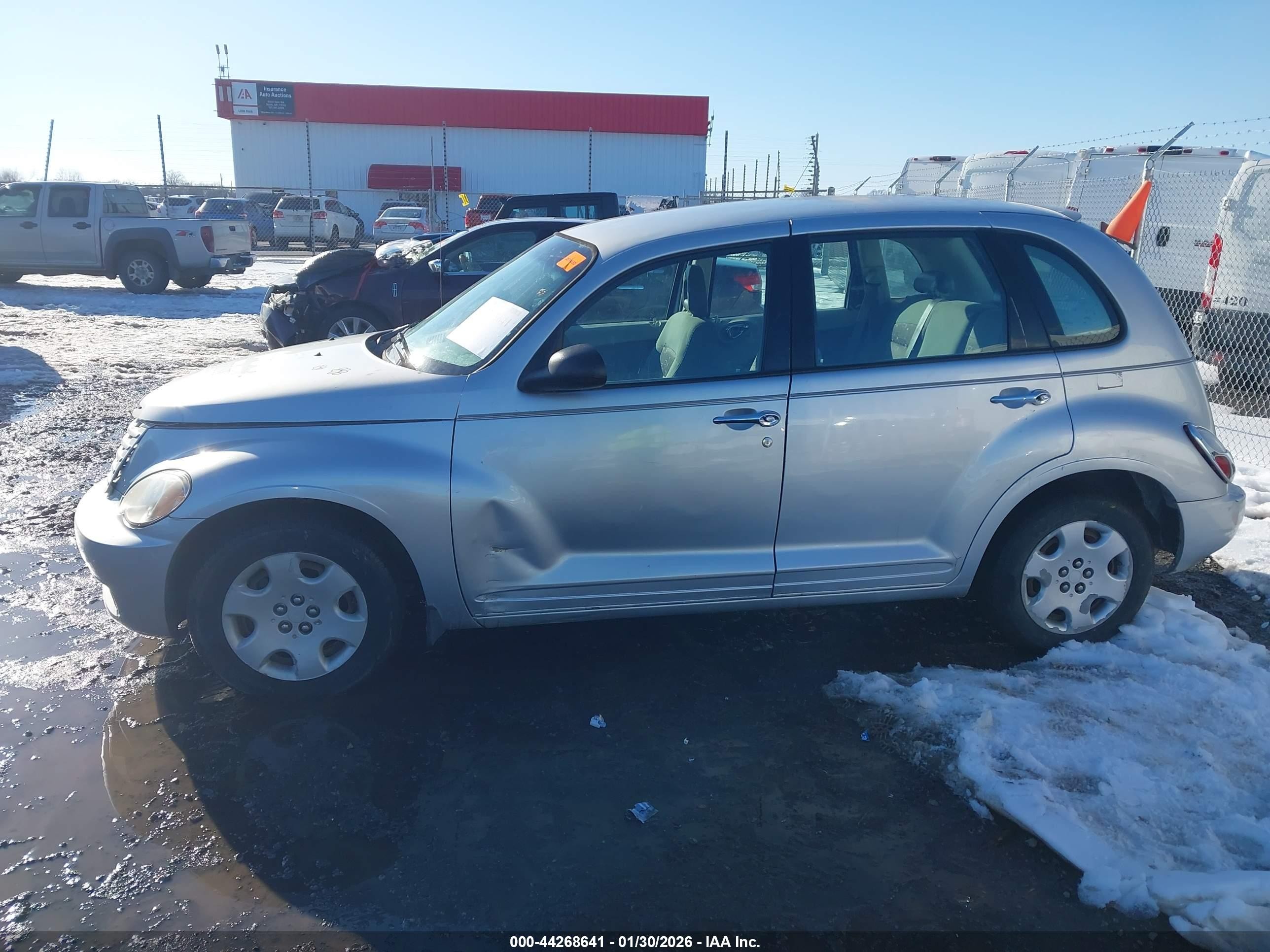 2009 Chrysler Pt Cruiser Lx Silver vin: 3A8FY48909T575978