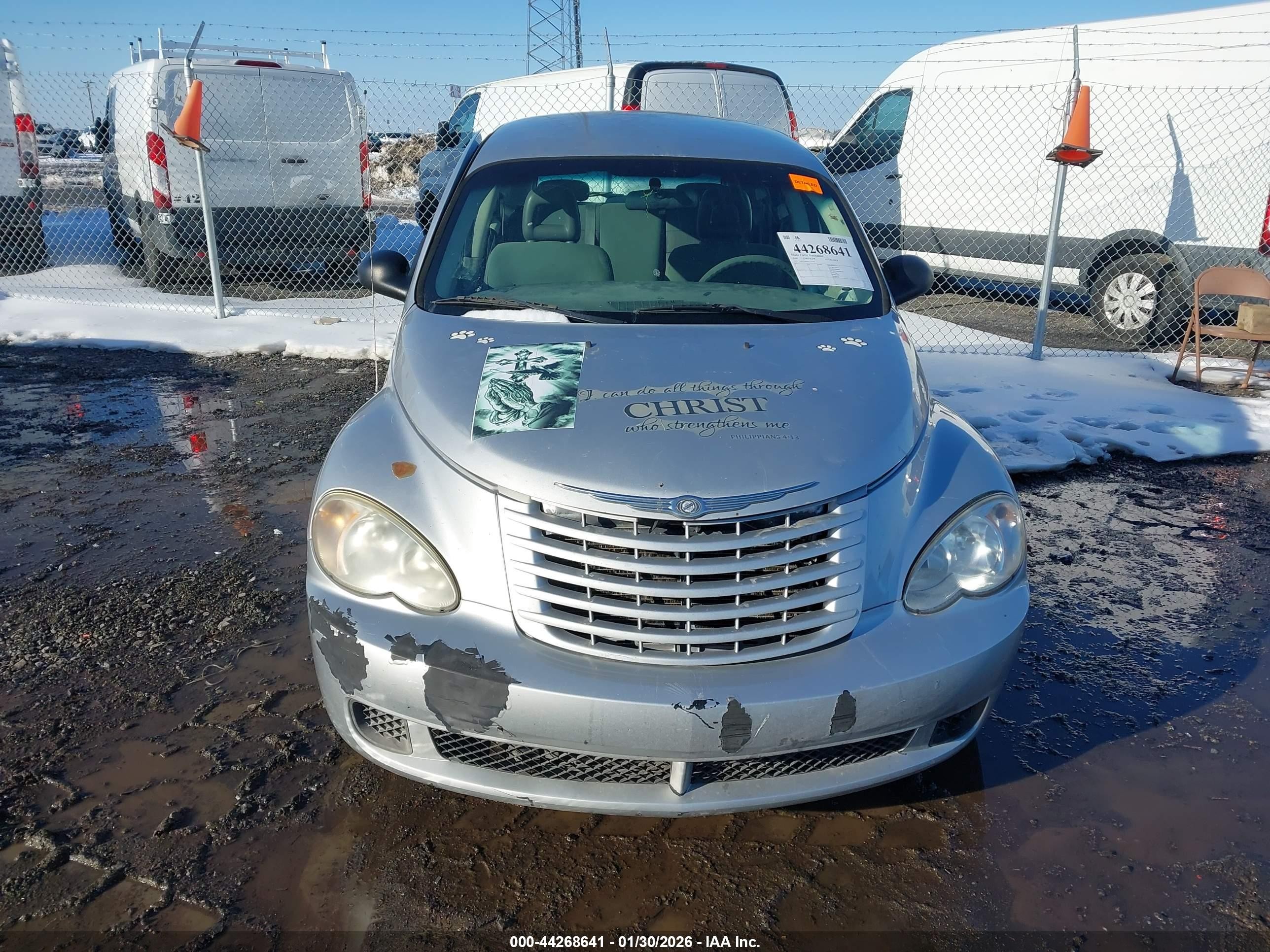 2009 Chrysler Pt Cruiser Lx Silver vin: 3A8FY48909T575978