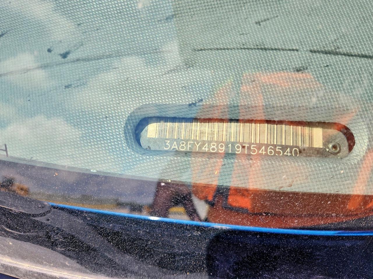 2009 Chrysler Pt Cruiser Blue vin: 3A8FY48919T546540