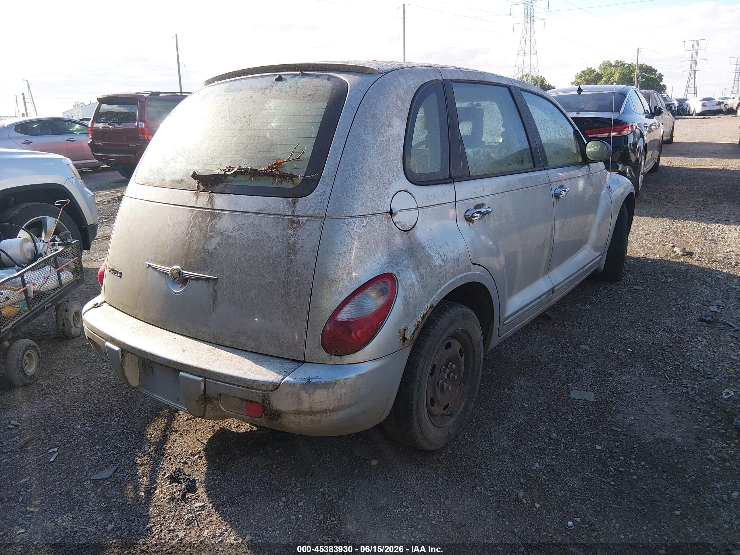 2009 Chrysler Pt Cruiser Lx Silver vin: 3A8FY48939T532719