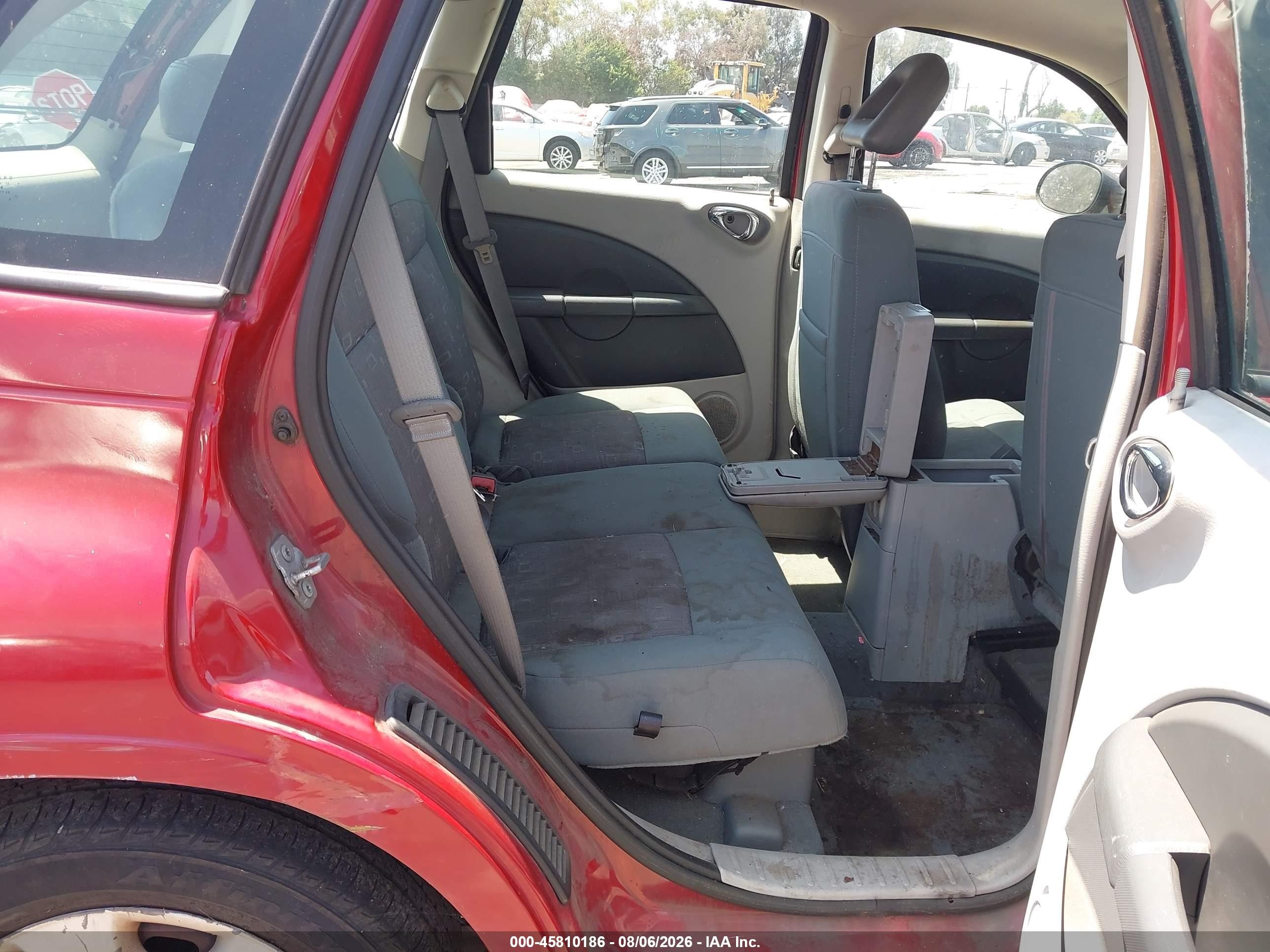 2009 Chrysler Pt Cruiser Lx Red vin: 3A8FY48959T519616