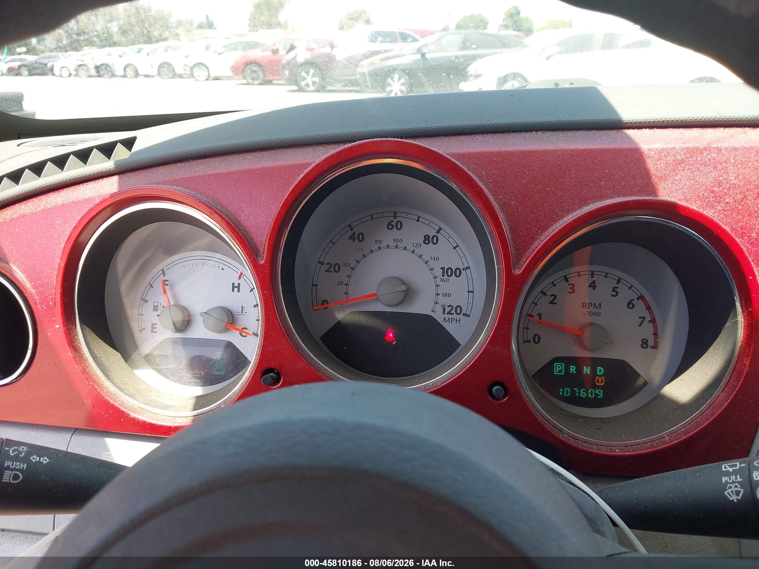 2009 Chrysler Pt Cruiser Lx Red vin: 3A8FY48959T519616