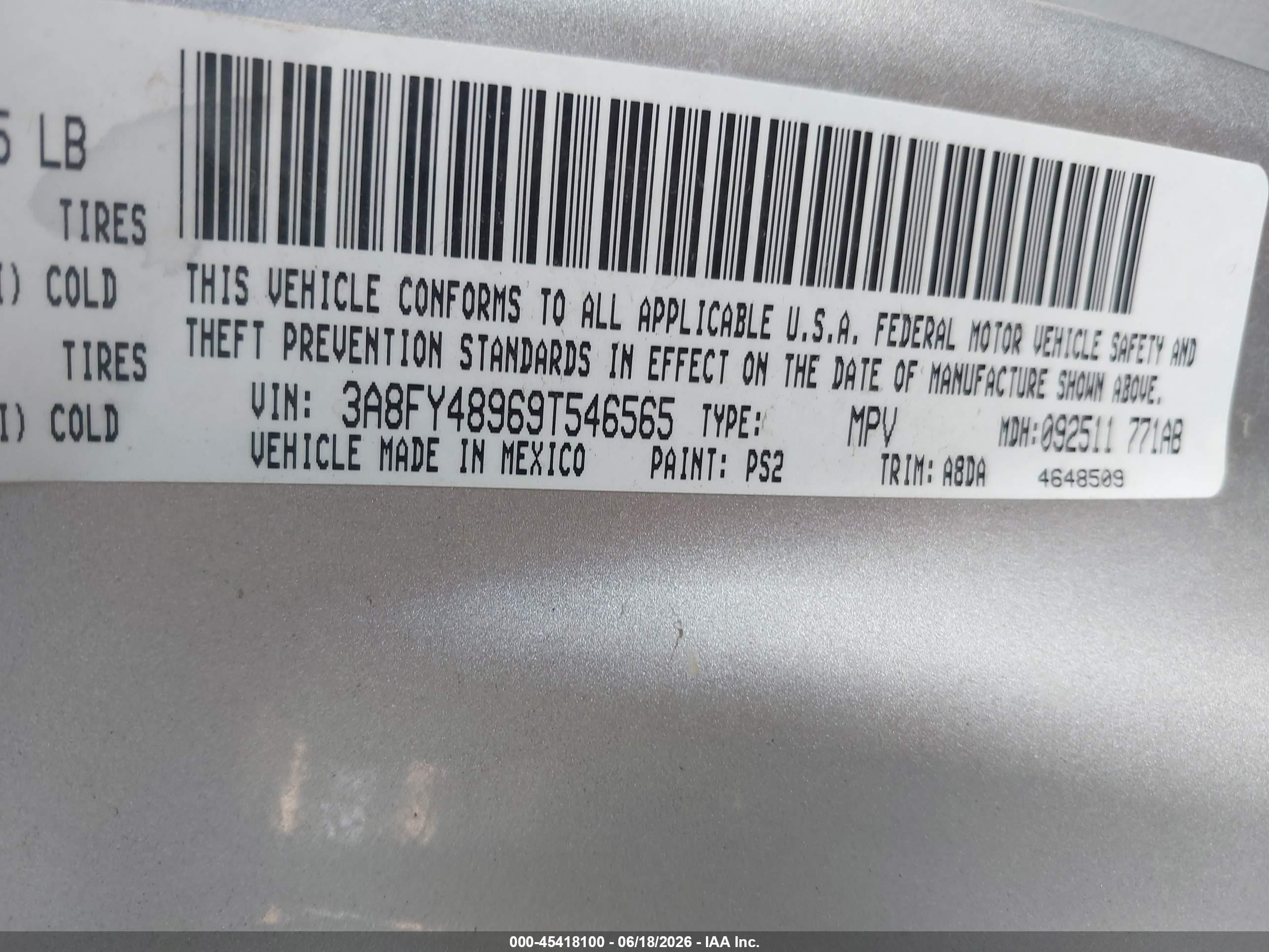2009 Chrysler Pt Cruiser Lx Gray vin: 3A8FY48969T546565
