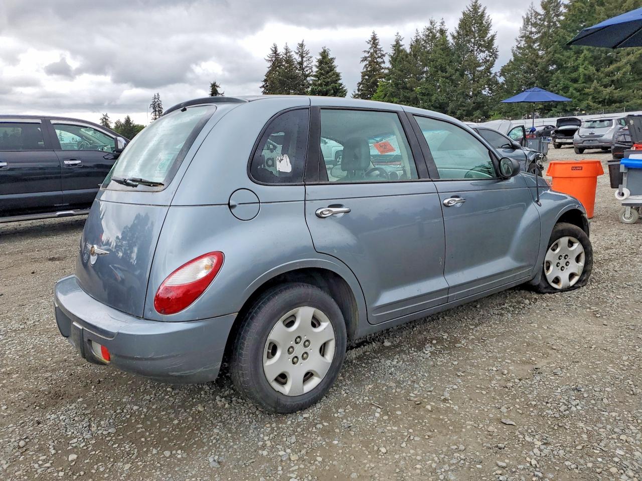 2009 Chrysler Pt Cruiser Silver vin: 3A8FY48969T573278