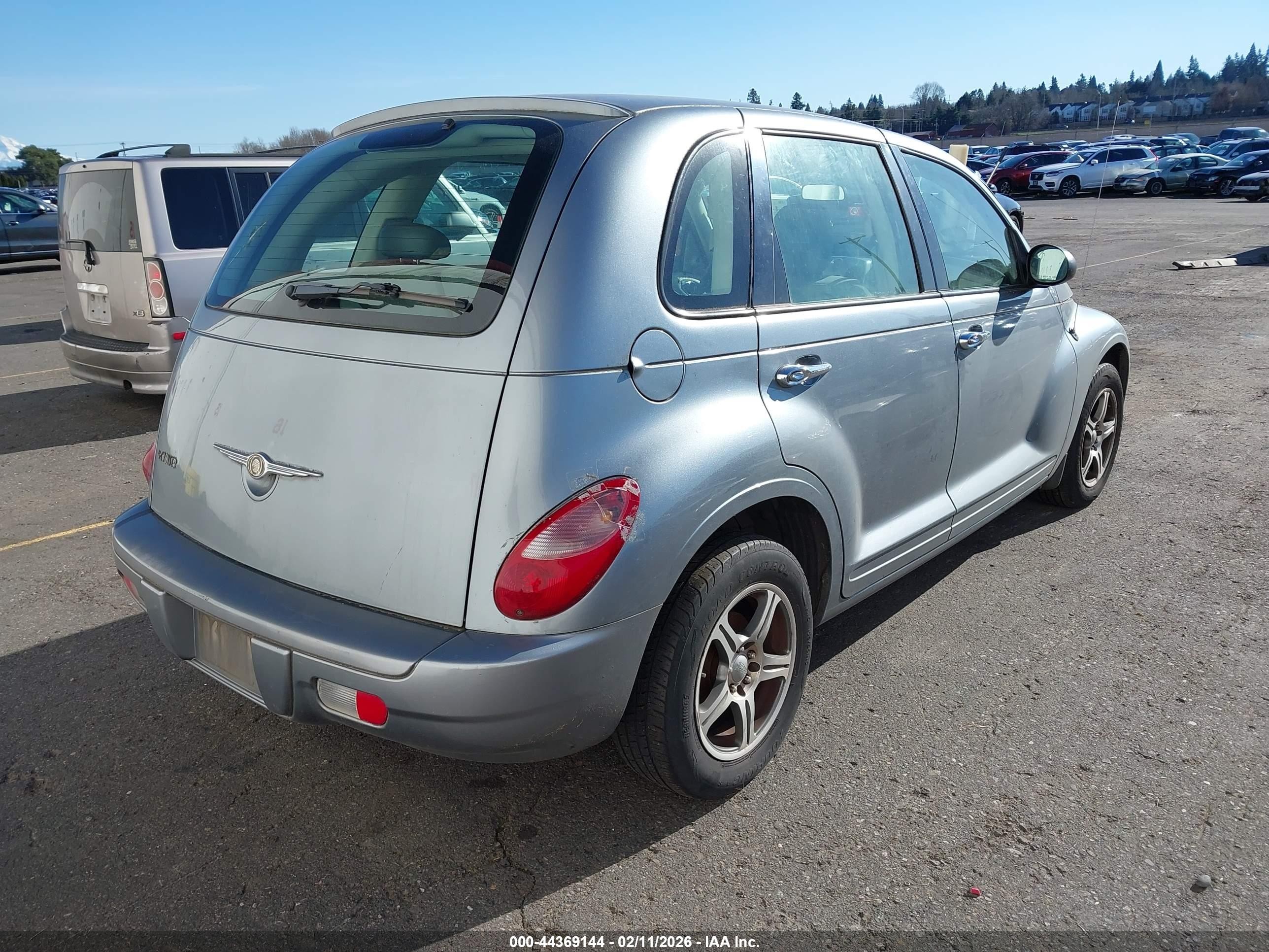 2009 Chrysler Pt Cruiser Lx Gray vin: 3A8FY48979T501358