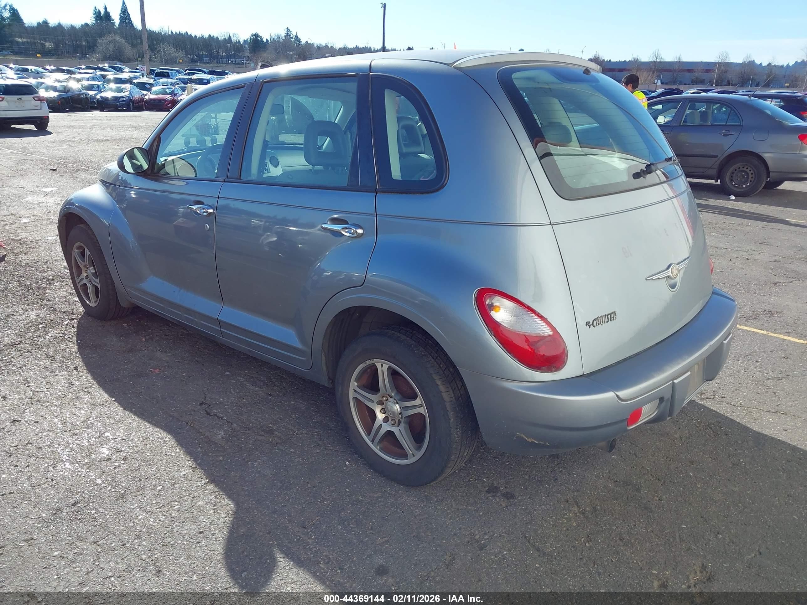 2009 Chrysler Pt Cruiser Lx Gray vin: 3A8FY48979T501358