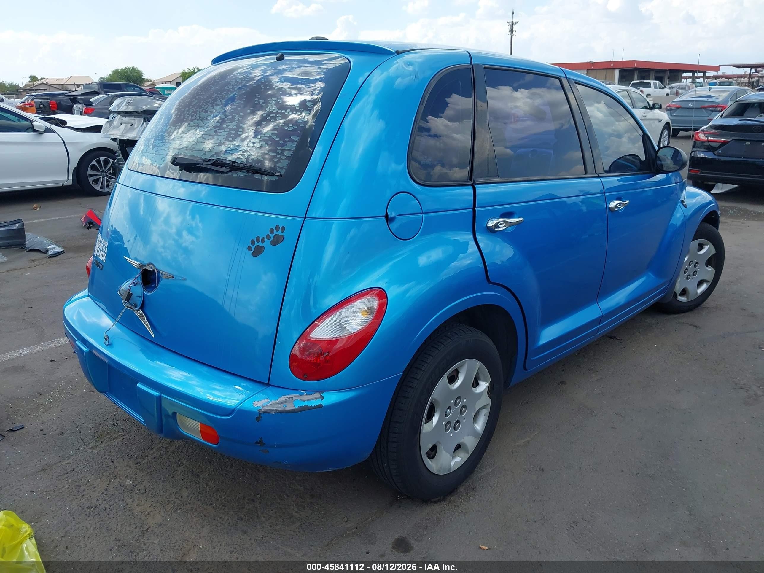 2009 Chrysler Pt Cruiser Lx Blue vin: 3A8FY48989T548138