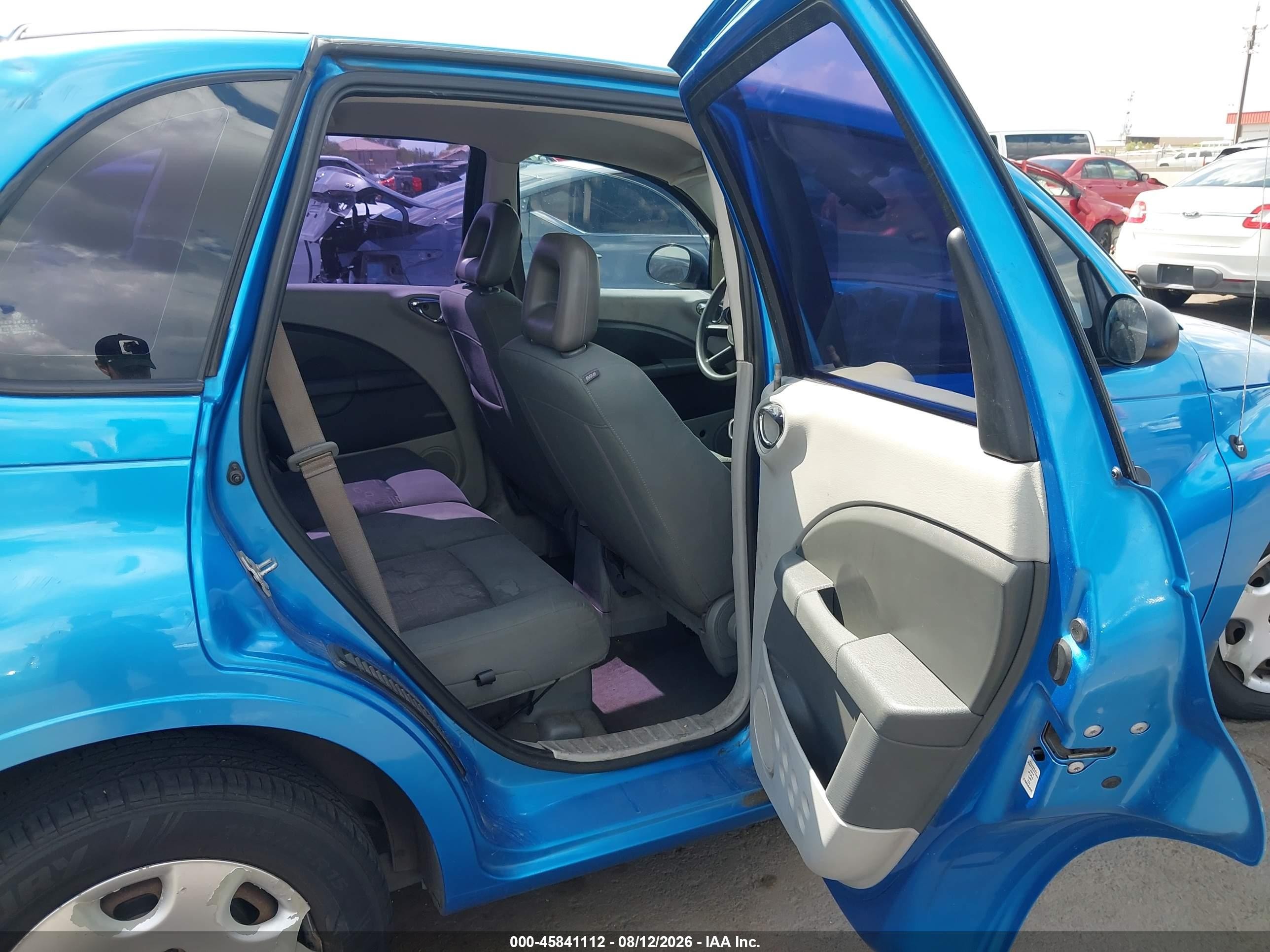 2009 Chrysler Pt Cruiser Lx Blue vin: 3A8FY48989T548138