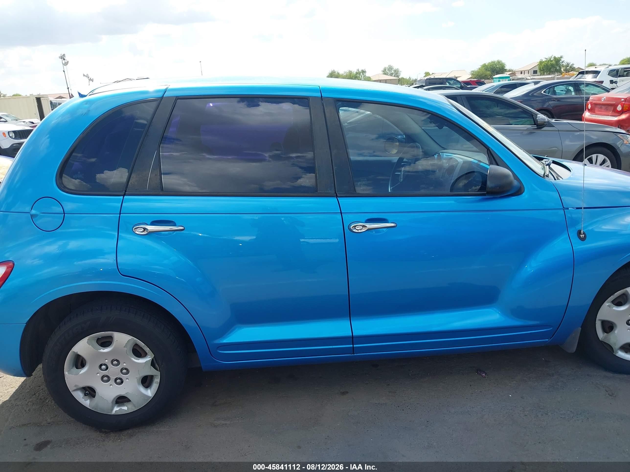 2009 Chrysler Pt Cruiser Lx Blue vin: 3A8FY48989T548138