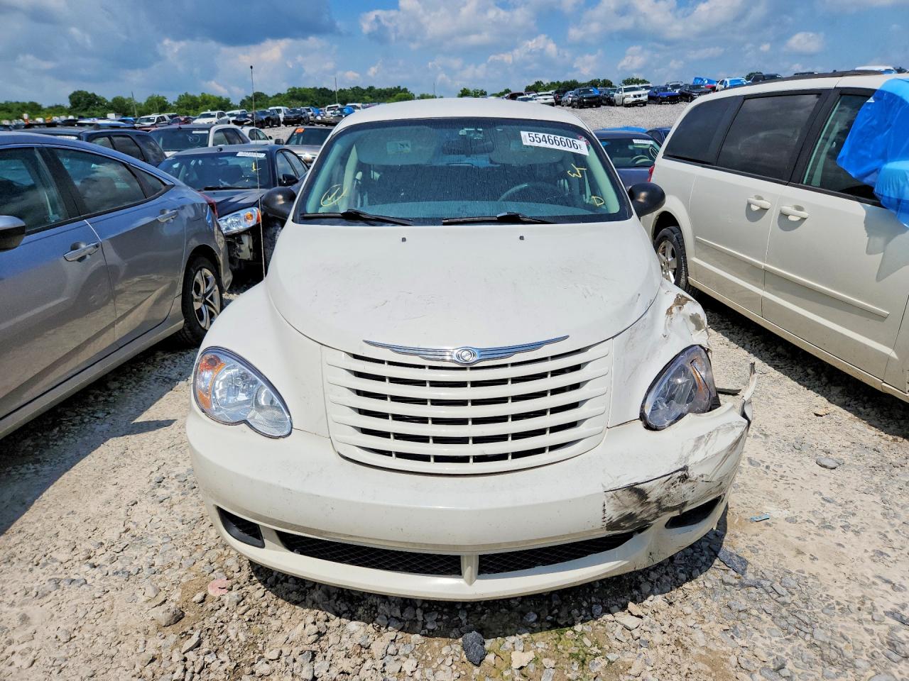2009 Chrysler Pt Cruiser White vin: 3A8FY48989T587747