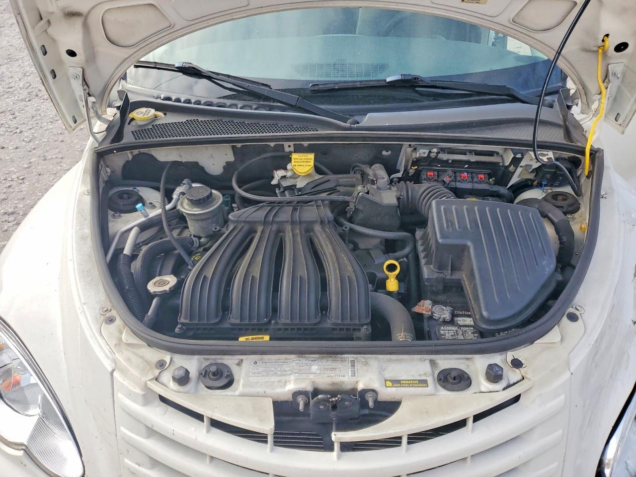 2009 Chrysler Pt Cruiser White vin: 3A8FY48989T587747