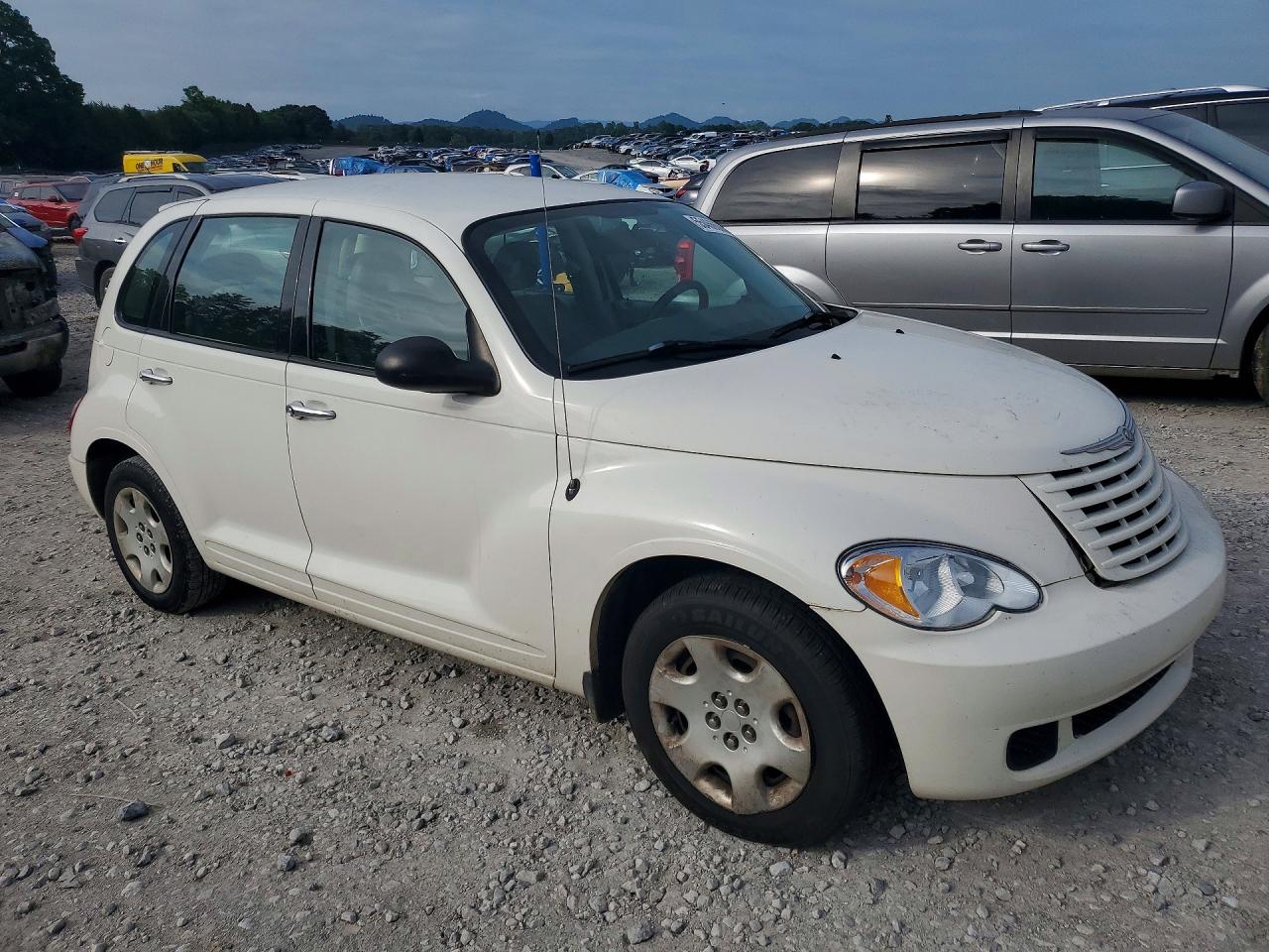 2009 Chrysler Pt Cruiser White vin: 3A8FY48989T587747