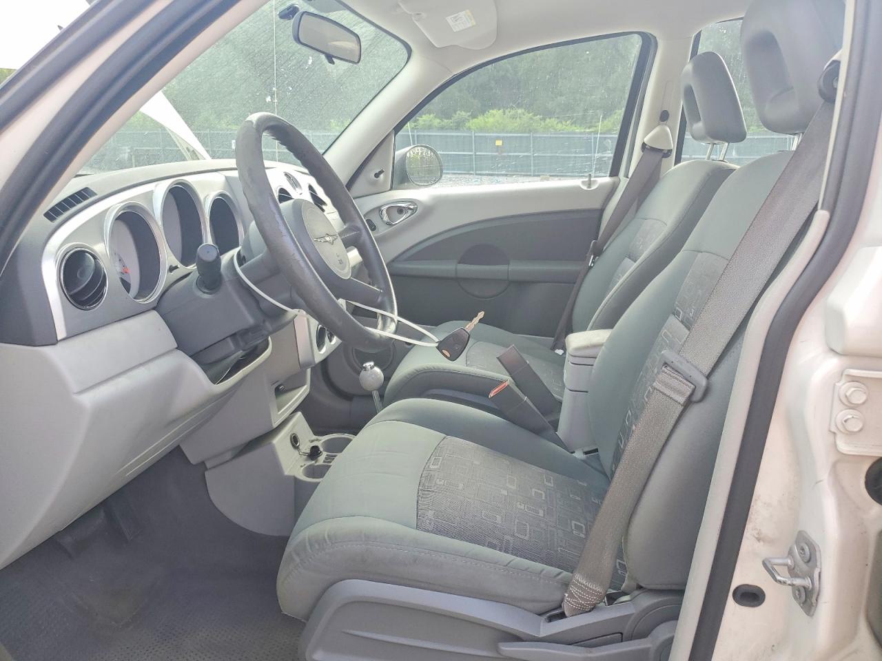 2009 Chrysler Pt Cruiser White vin: 3A8FY48989T587747
