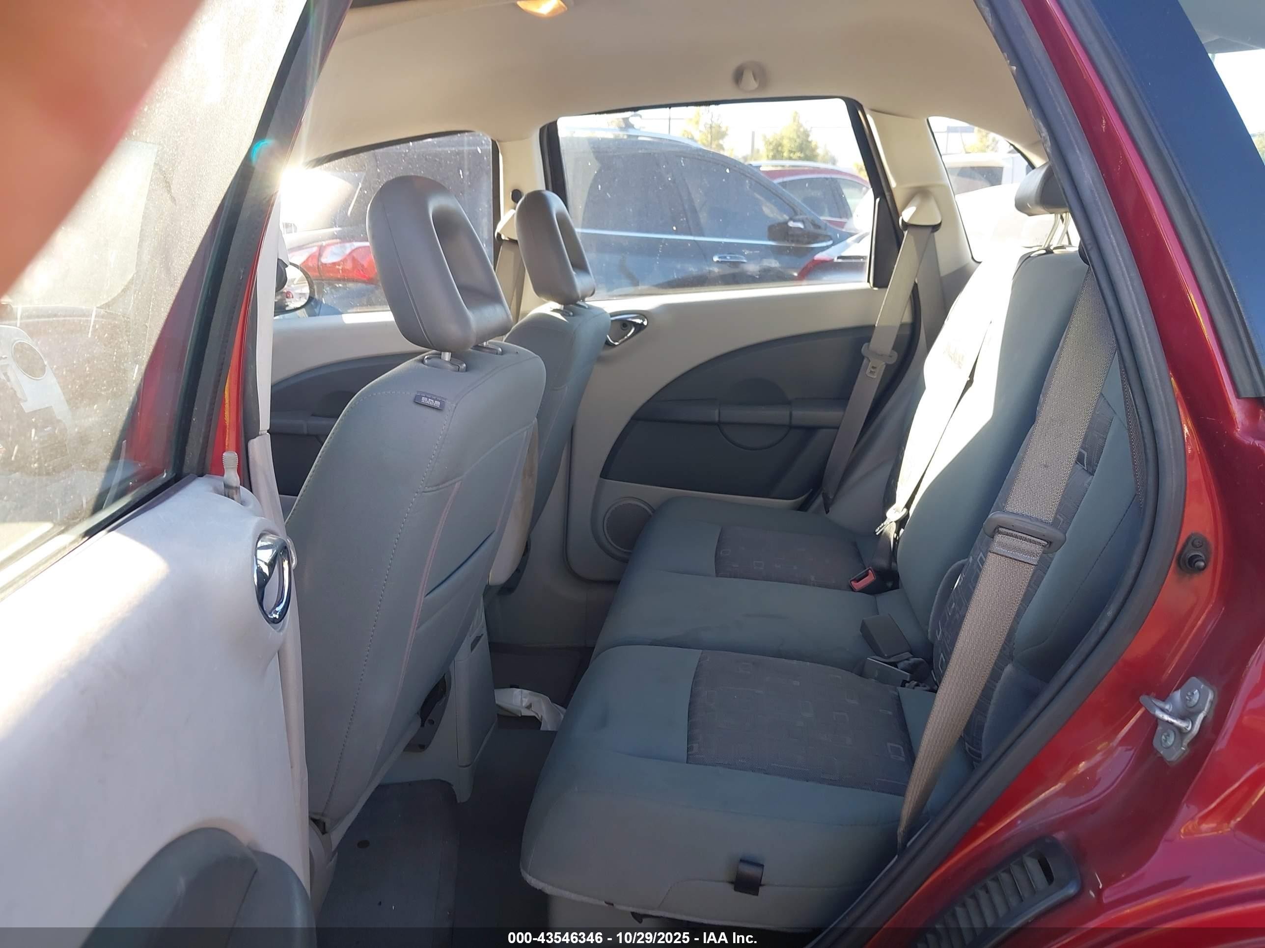 2009 Chrysler Pt Cruiser Lx Red vin: 3A8FY489X9T543670