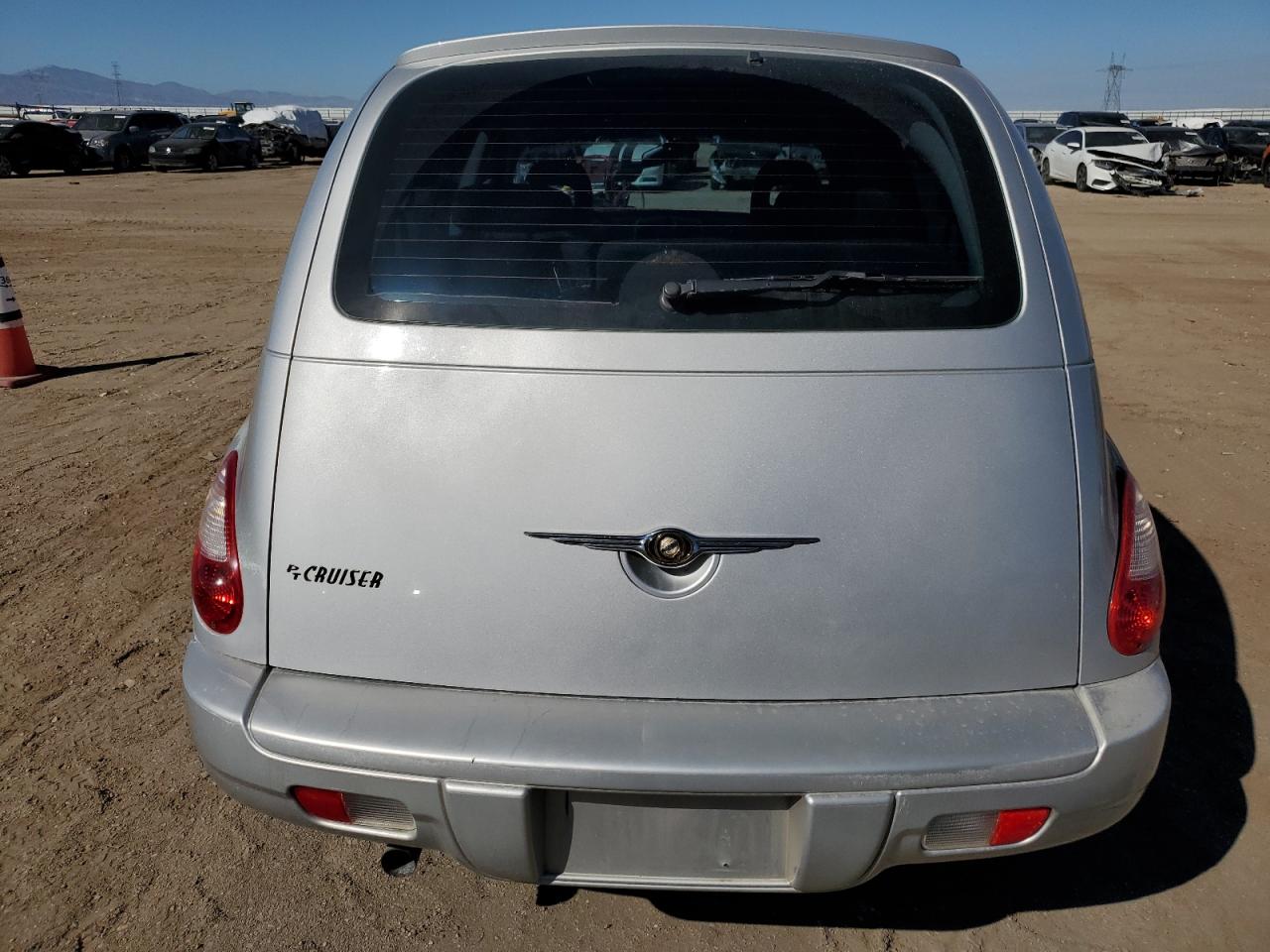 2008 Chrysler Pt Cruiser Silver vin: 3A8FY48B08T137897