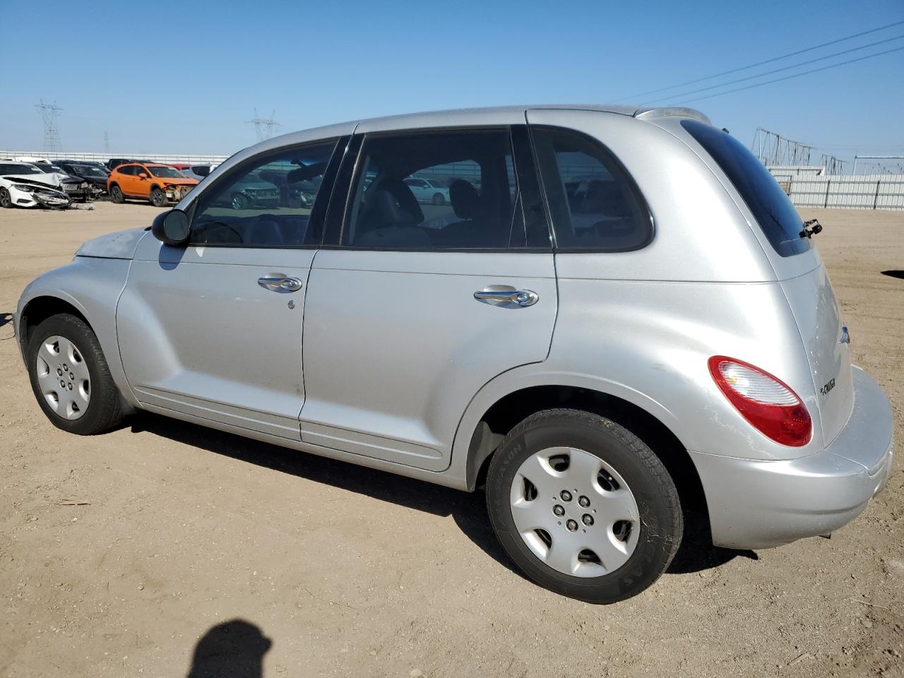 2008 Chrysler Pt Cruiser Silver vin: 3A8FY48B08T137897