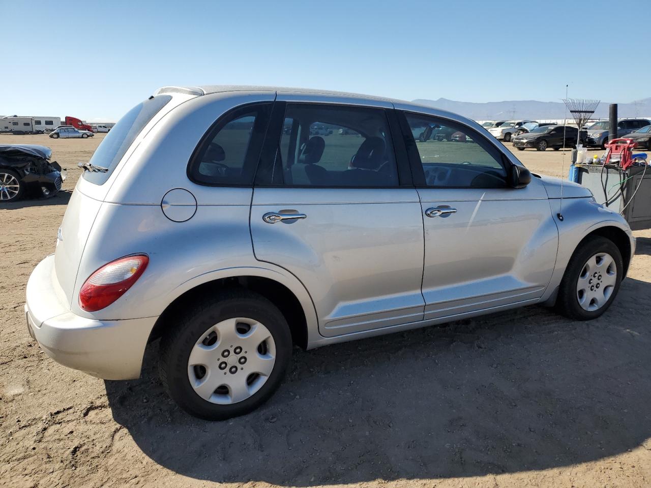 2008 Chrysler Pt Cruiser Silver vin: 3A8FY48B08T137897