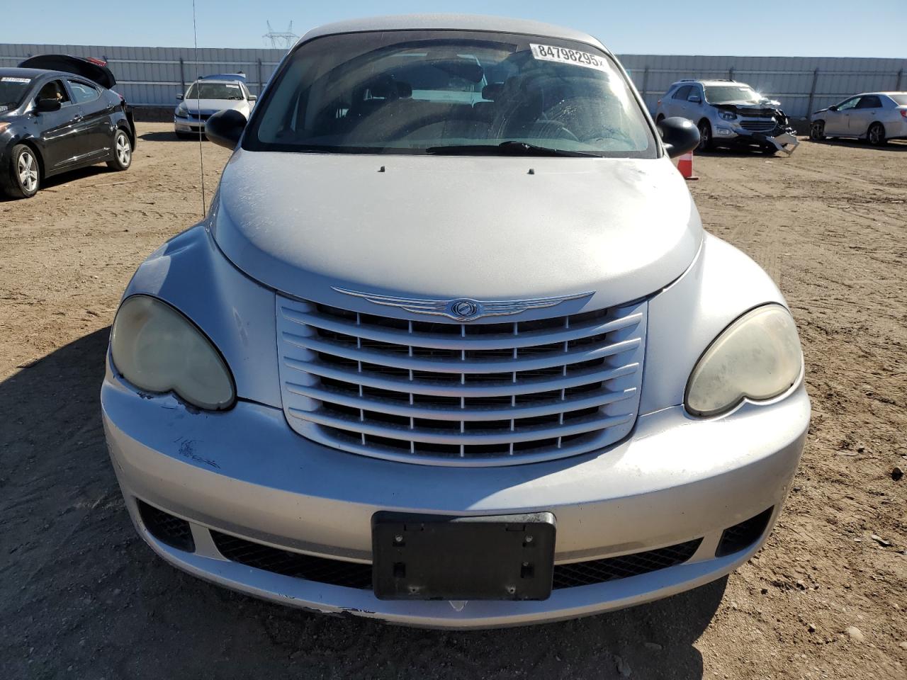 2008 Chrysler Pt Cruiser Silver vin: 3A8FY48B08T137897