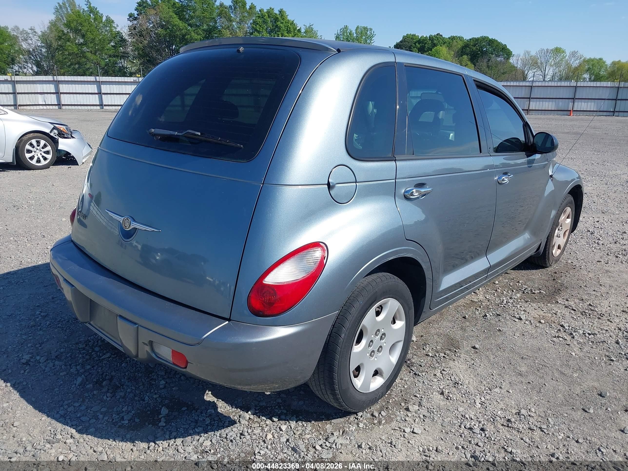 2008 Chrysler Pt Cruiser Lx Light Blue vin: 3A8FY48B08T177574
