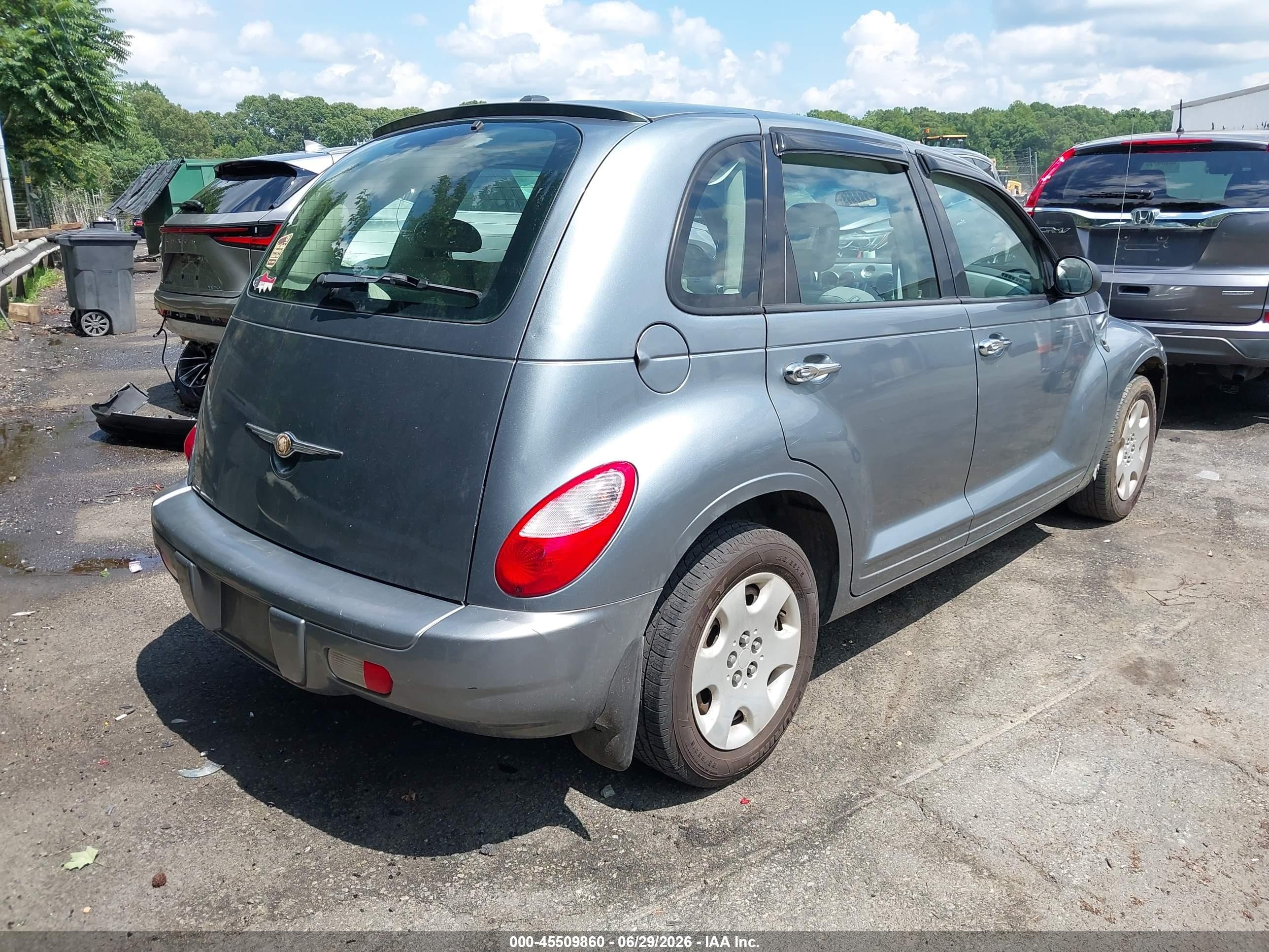 2008 Chrysler Pt Cruiser Lx Silver vin: 3A8FY48B08T192270