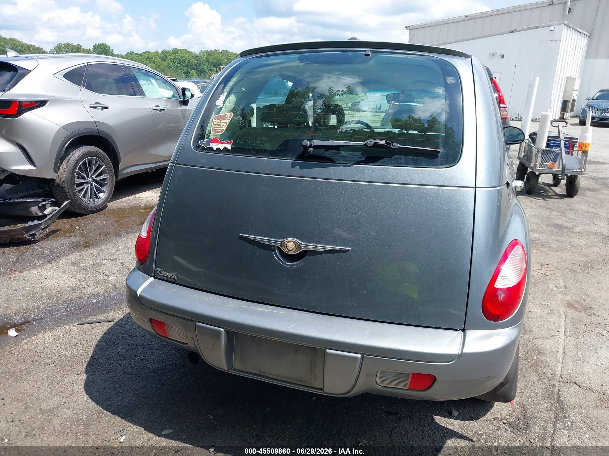2008 Chrysler Pt Cruiser Lx Silver vin: 3A8FY48B08T192270