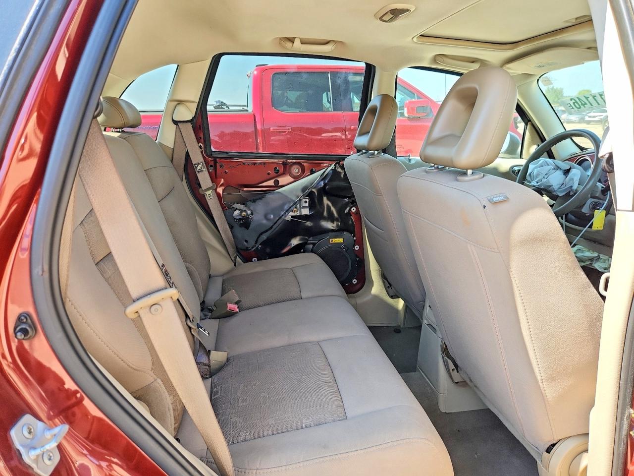 2008 Chrysler Pt Cruiser Burgundy vin: 3A8FY48B18T127802