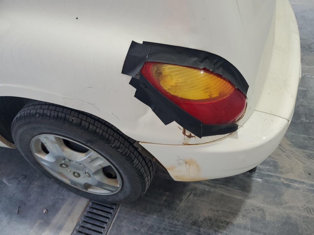 2008 Chrysler Pt Cruiser Beige vin: 3A8FY48B18T146110 Damage: Rear Bumper/Cover, Scraped, 4 To 5 Inches