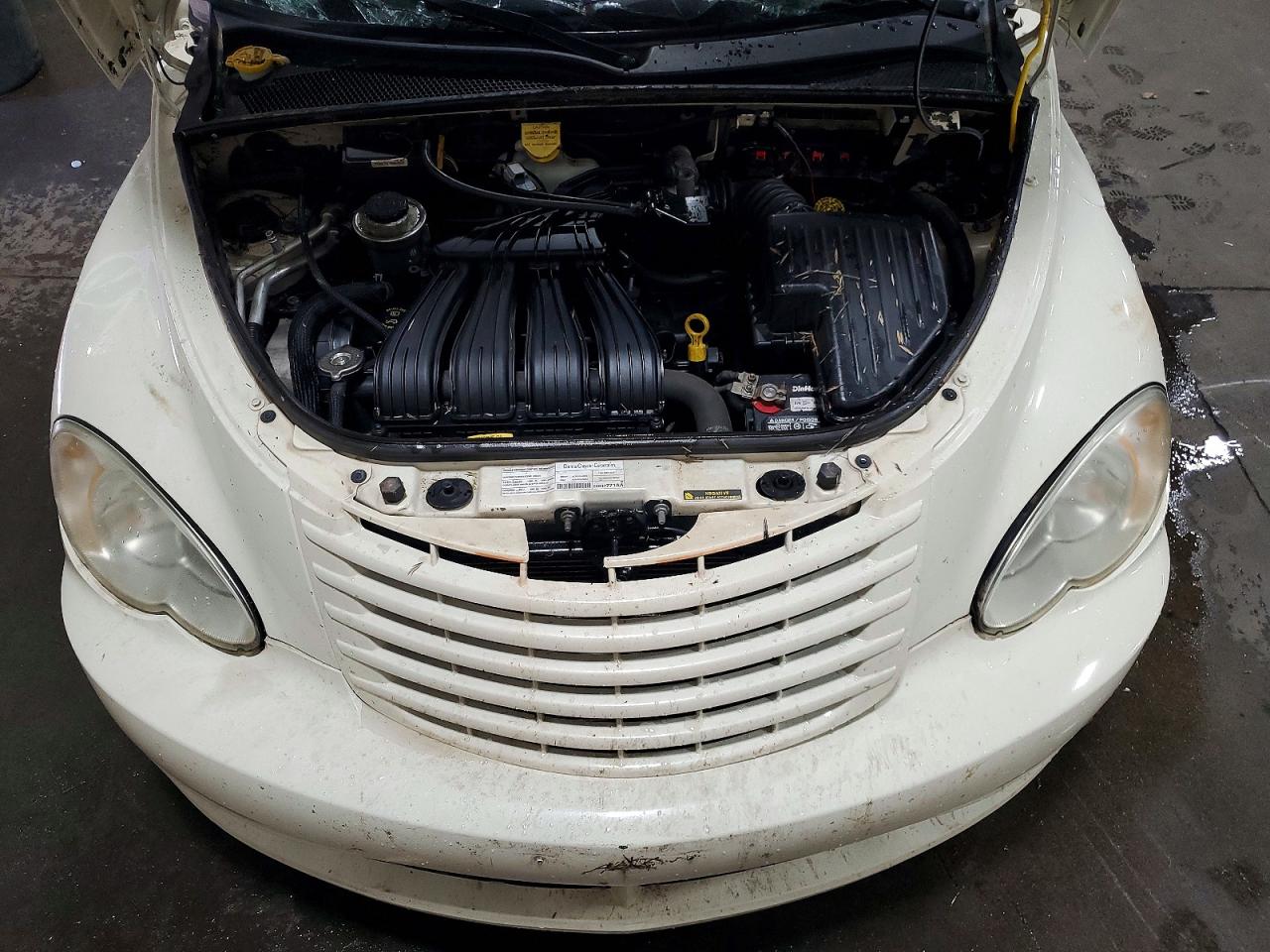 2008 Chrysler Pt Cruiser White vin: 3A8FY48B18T203809