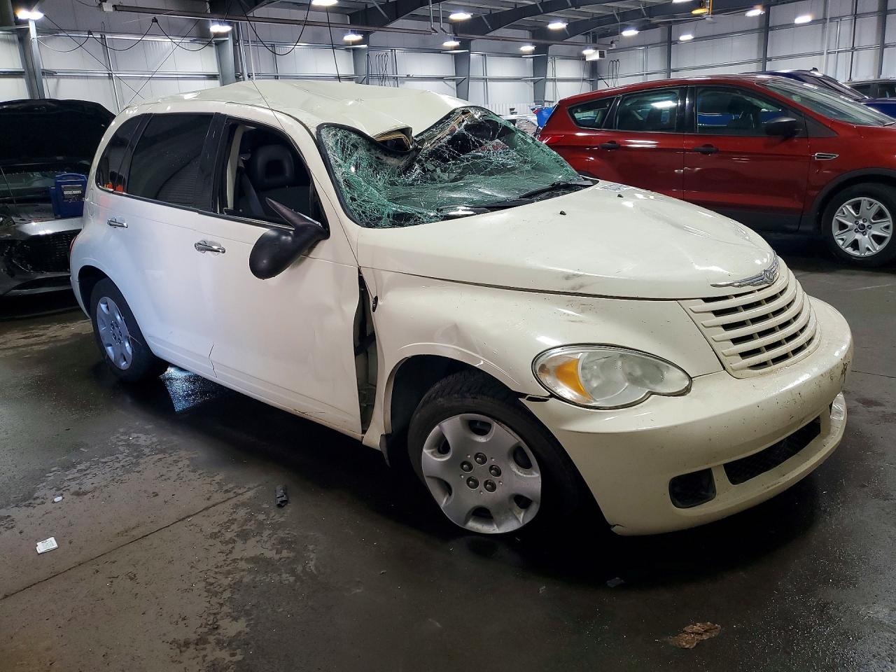 2008 Chrysler Pt Cruiser White vin: 3A8FY48B18T203809