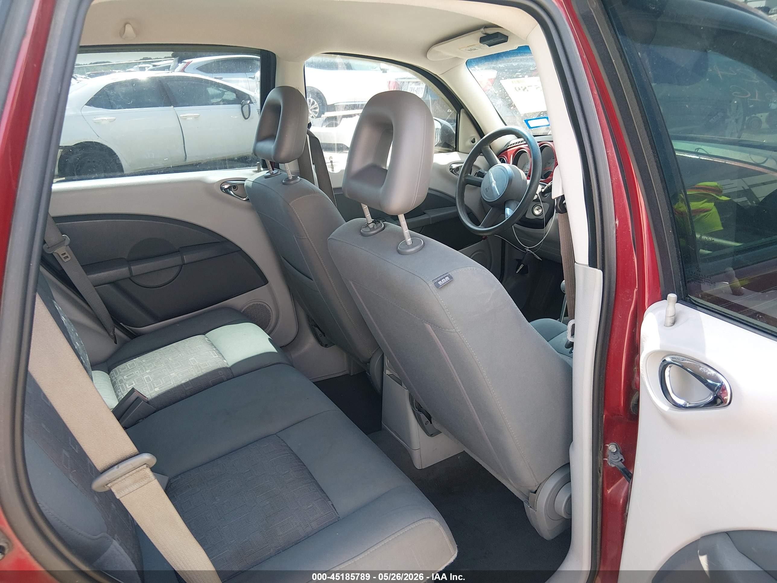 2008 Chrysler Pt Cruiser Lx Red vin: 3A8FY48B28T149016