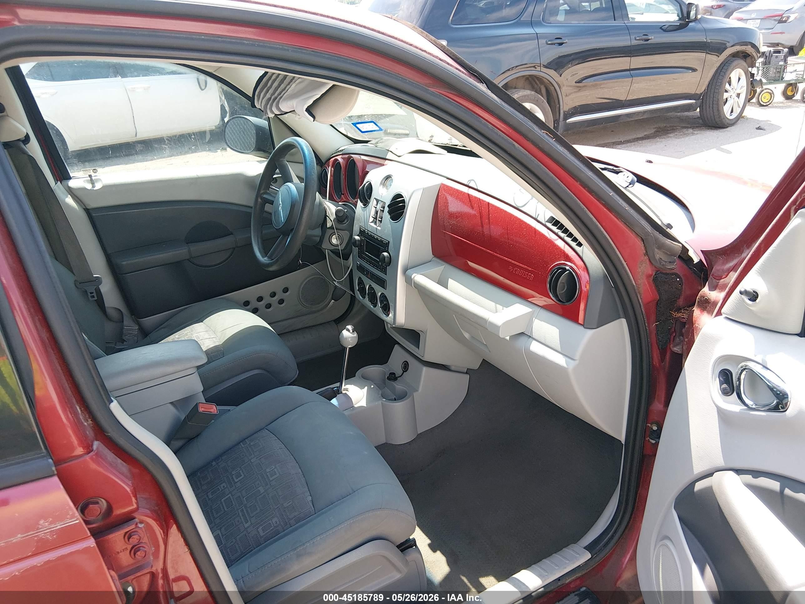 2008 Chrysler Pt Cruiser Lx Red vin: 3A8FY48B28T149016