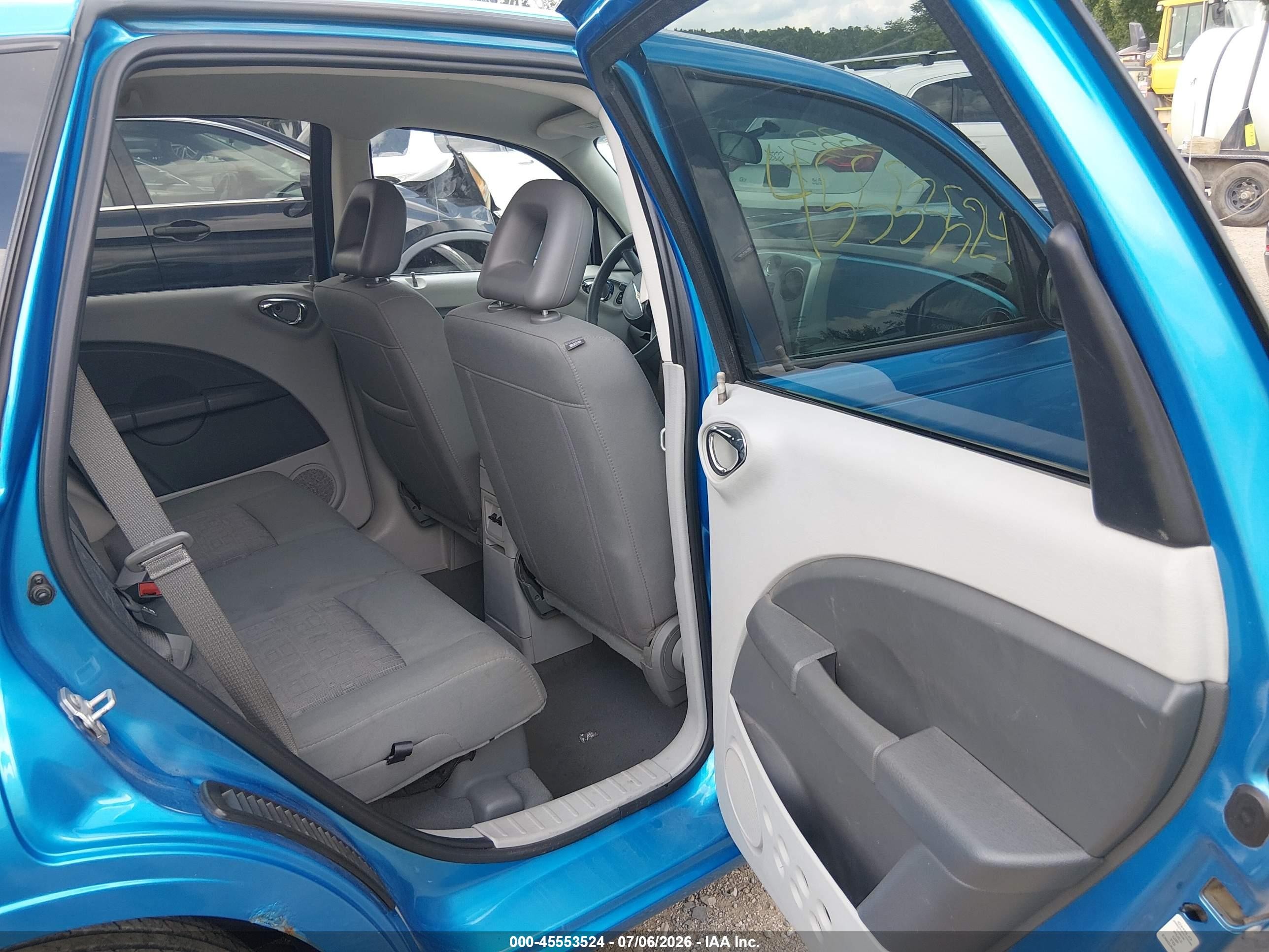 2008 Chrysler Pt Cruiser Lx Blue vin: 3A8FY48B28T153695