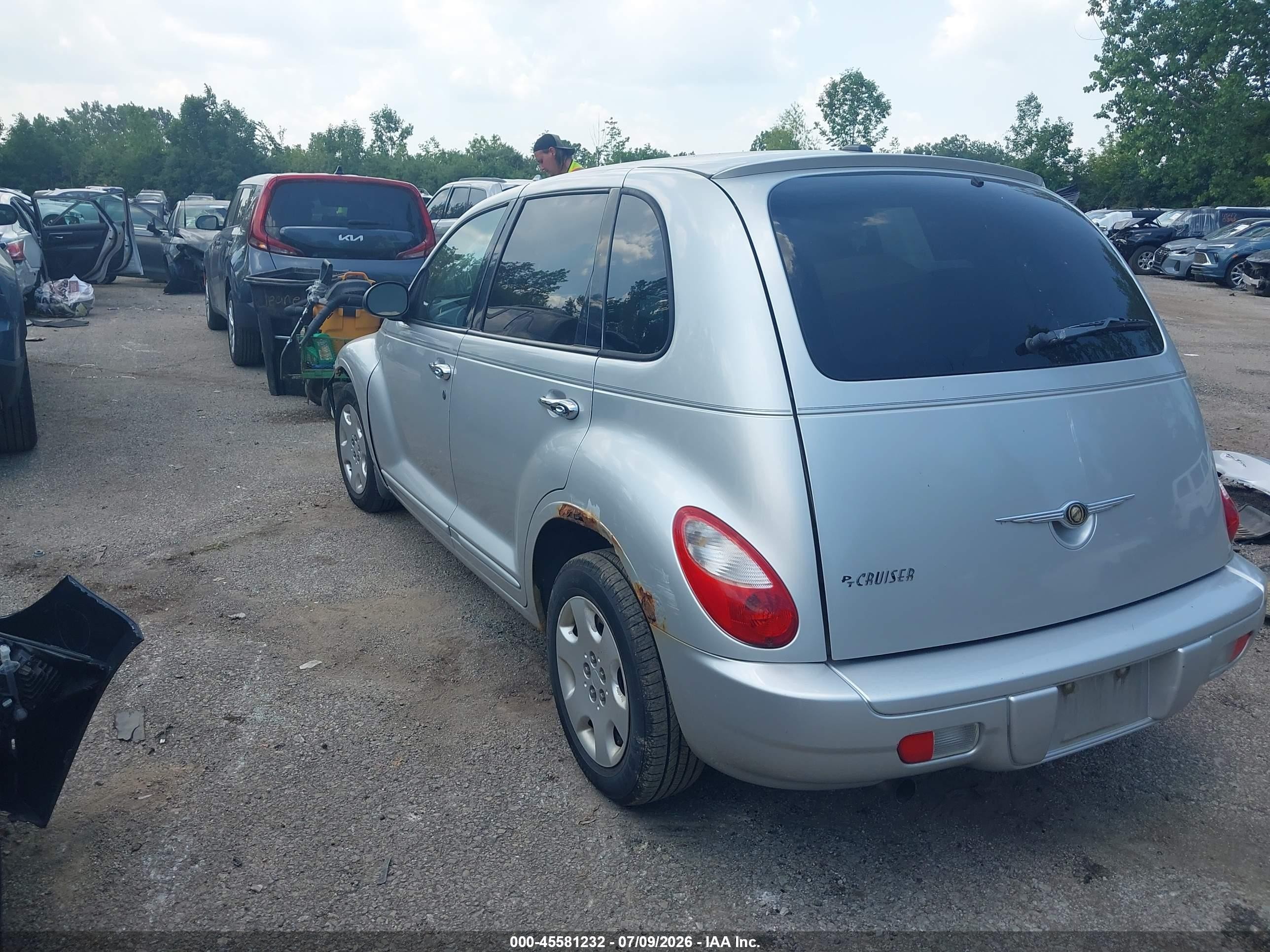 2008 Chrysler Pt Cruiser Lx Silver vin: 3A8FY48B28T179133