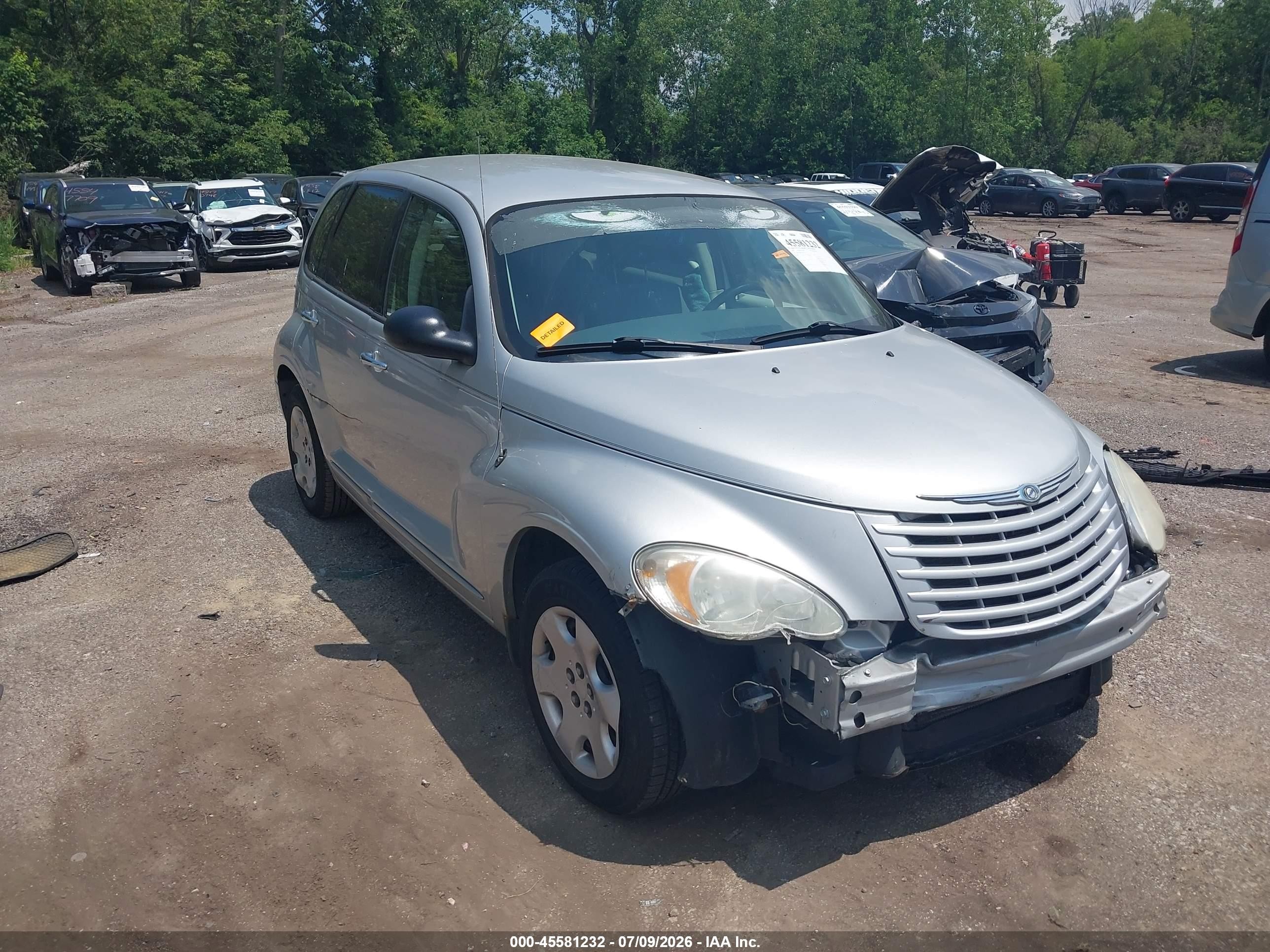 2008 Chrysler Pt Cruiser Lx Silver vin: 3A8FY48B28T179133