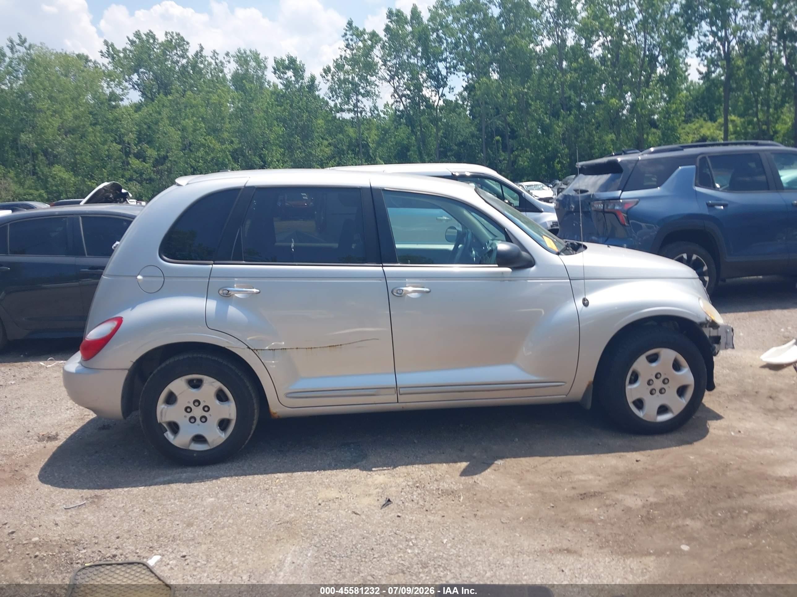 2008 Chrysler Pt Cruiser Lx Silver vin: 3A8FY48B28T179133