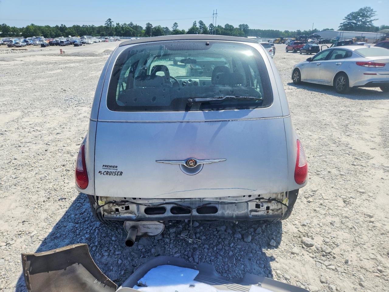 2008 Chrysler Pt Cruiser Gray vin: 3A8FY48B38T198547