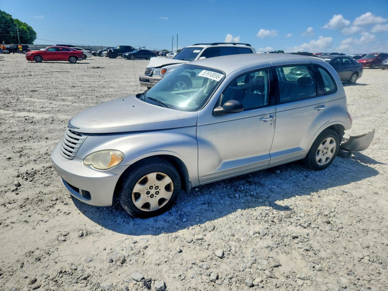 2008 Chrysler Pt Cruiser Gray vin: 3A8FY48B38T198547