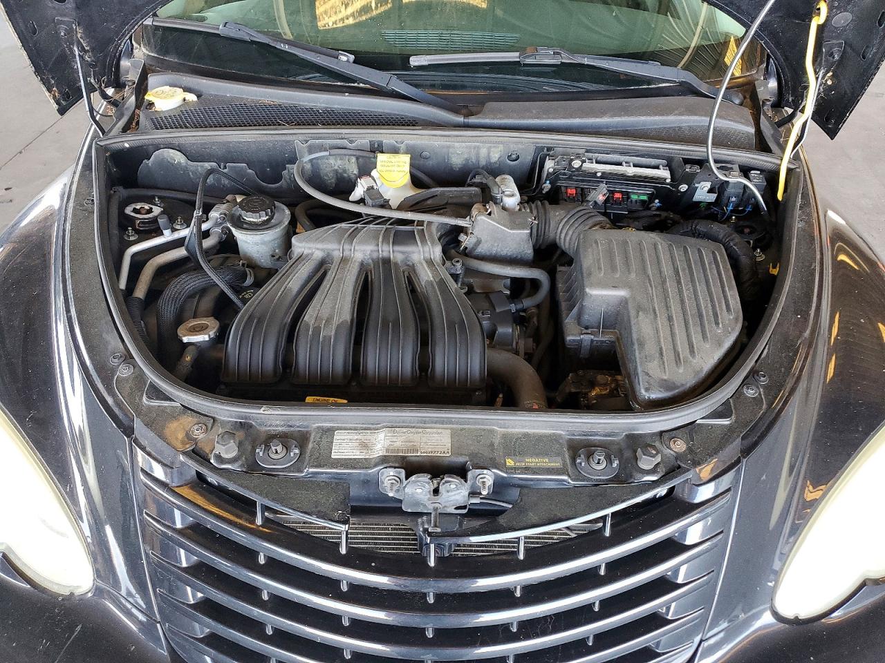 2008 Chrysler Pt Cruiser Black vin: 3A8FY48B38T225293