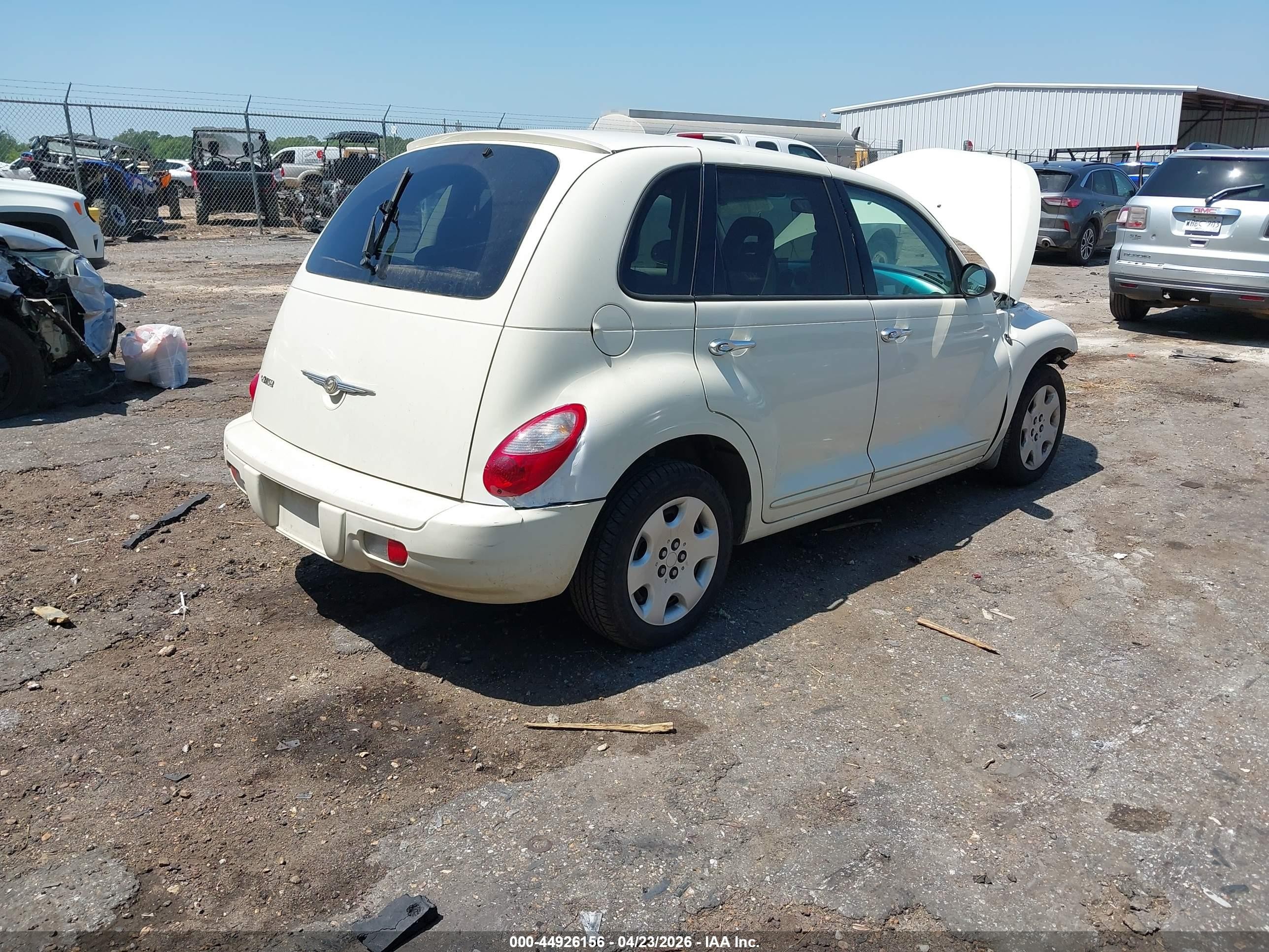 2008 Chrysler Pt Cruiser Lx White vin: 3A8FY48B48T135635